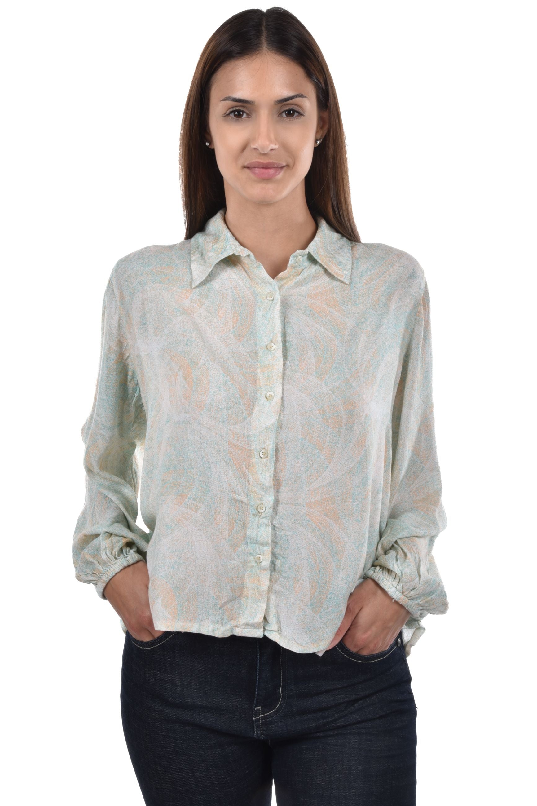 Taisa Blouse cropped printed