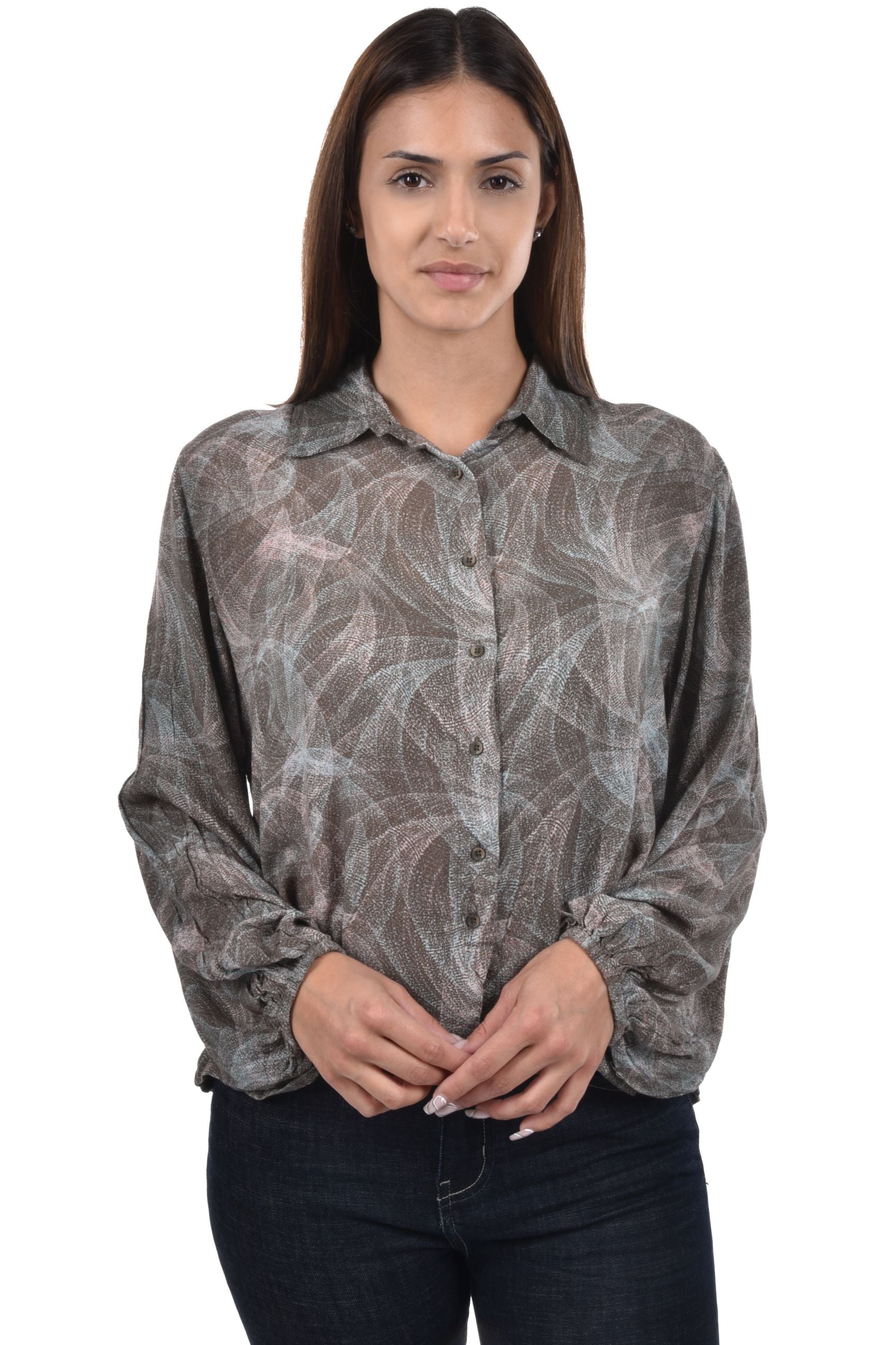 Taisa Blouse cropped printed