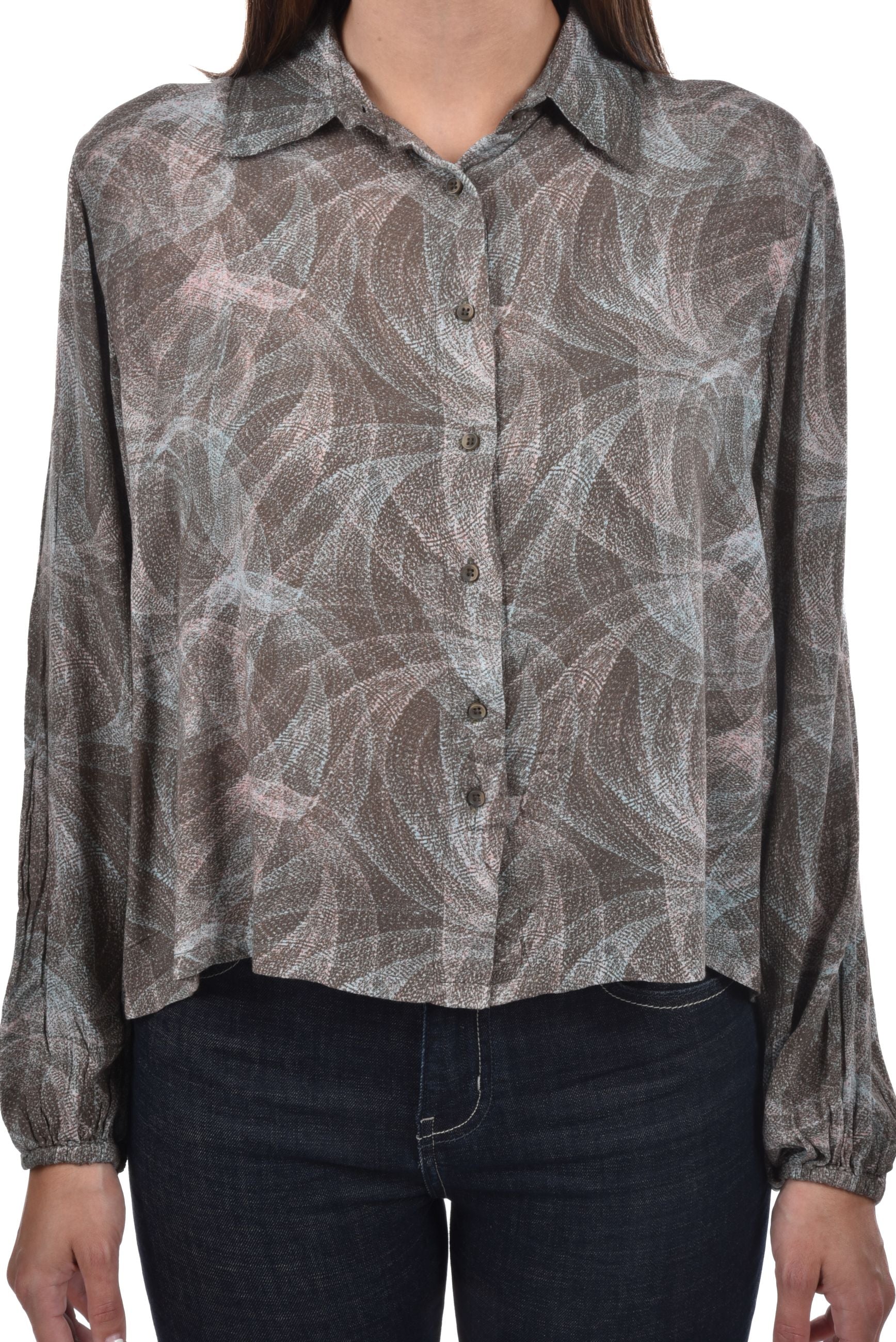 Taisa Blouse cropped printed