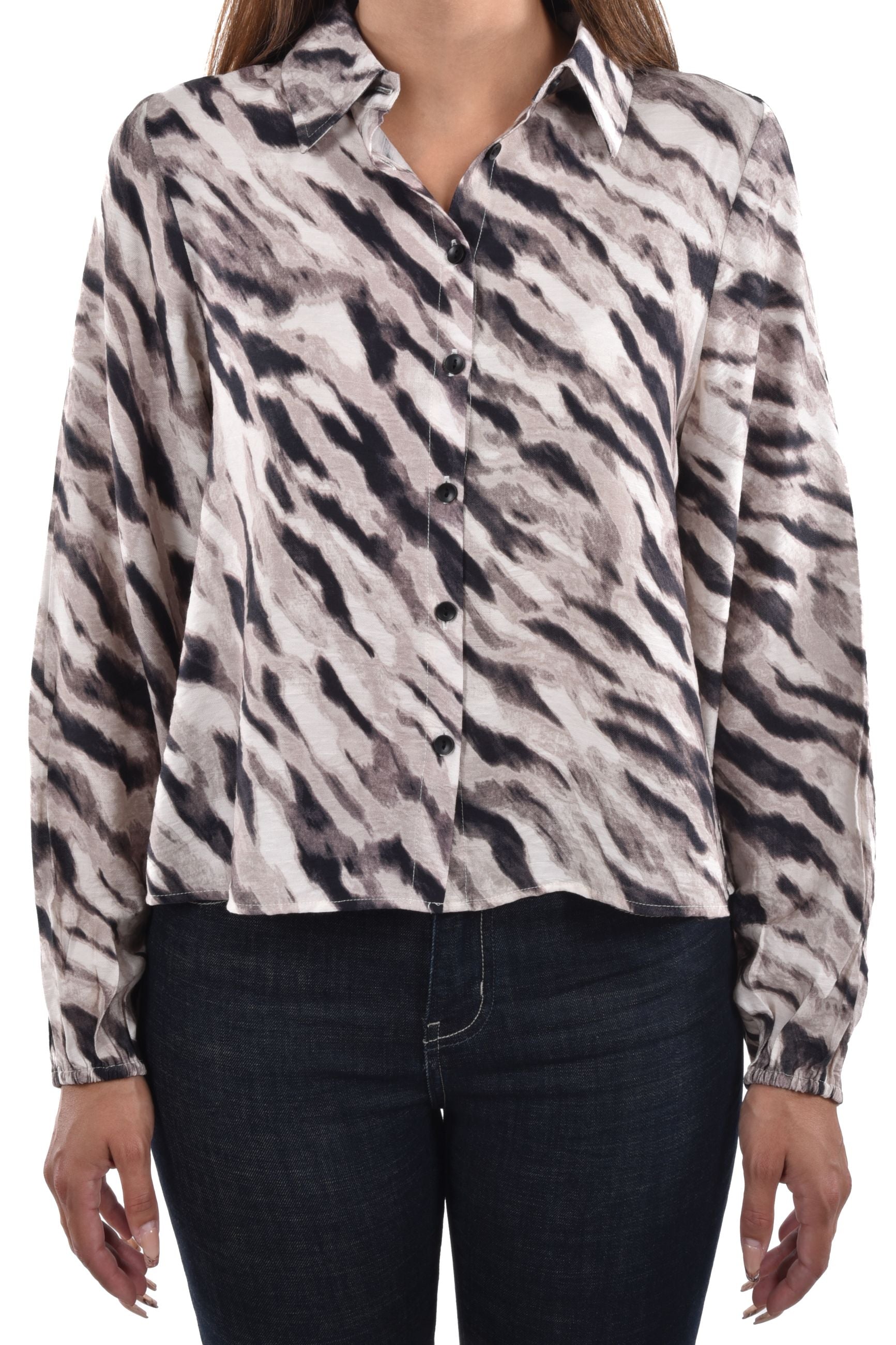 Taisa Blouse cropped printed