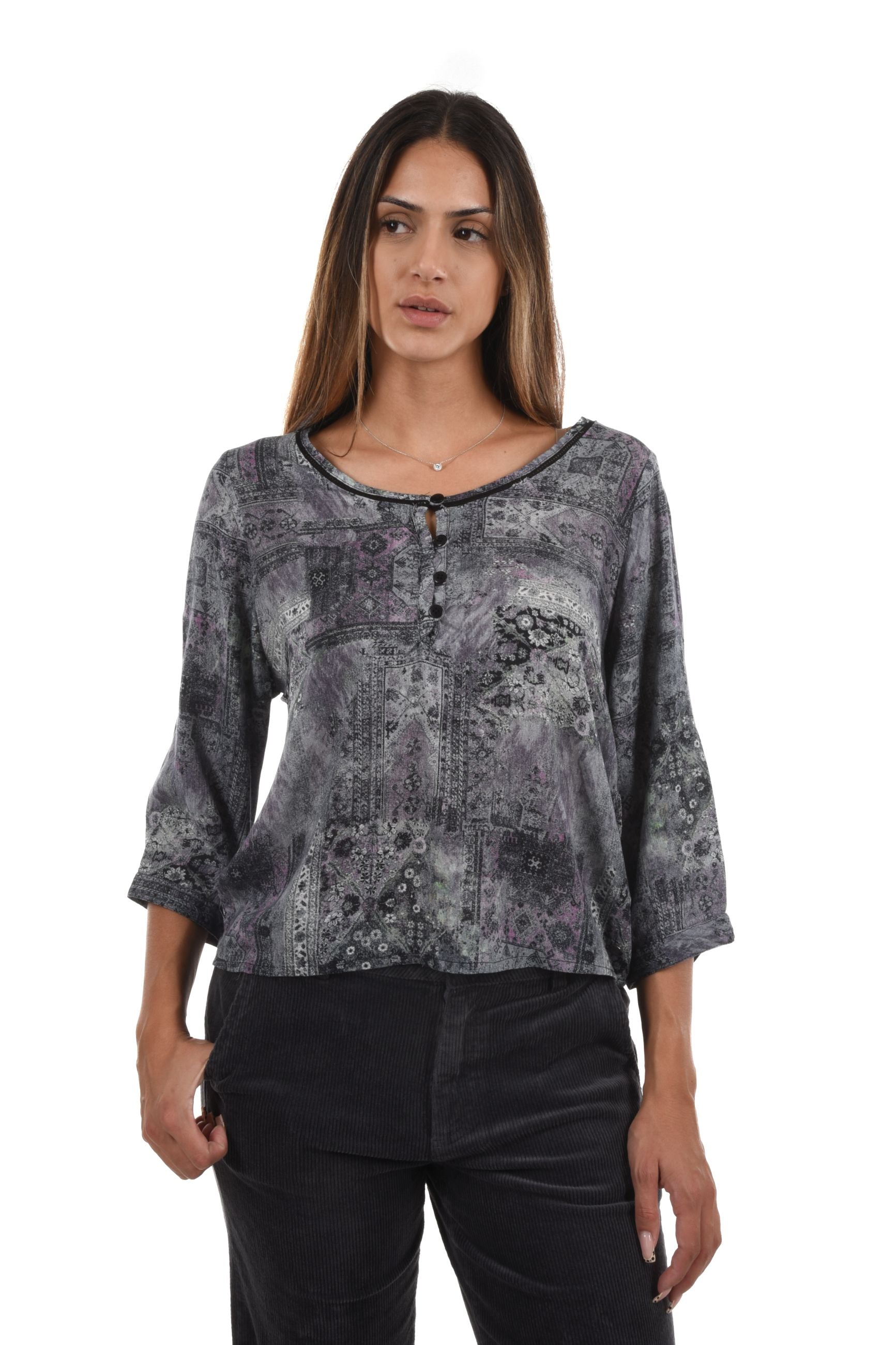 Silvana Blouse printed