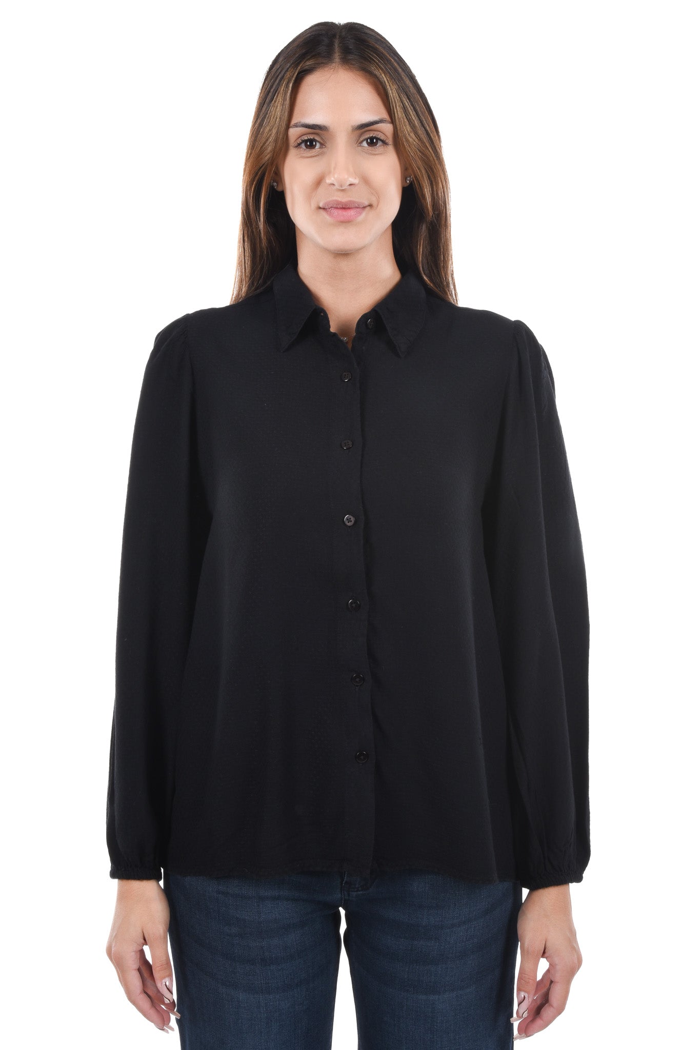 Cley Blouse jacquard pattern