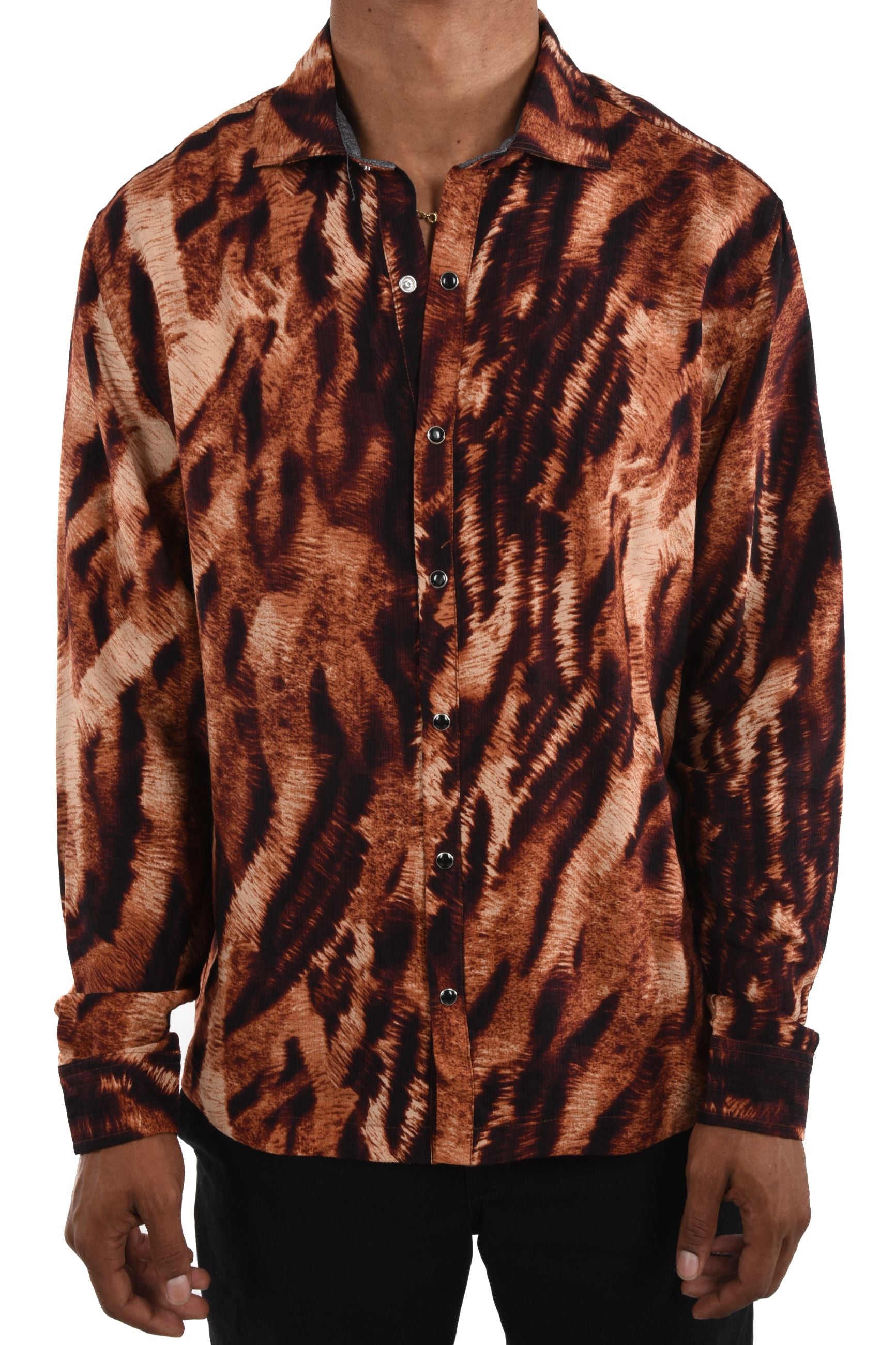 Soeren Shirt loose fit animal print