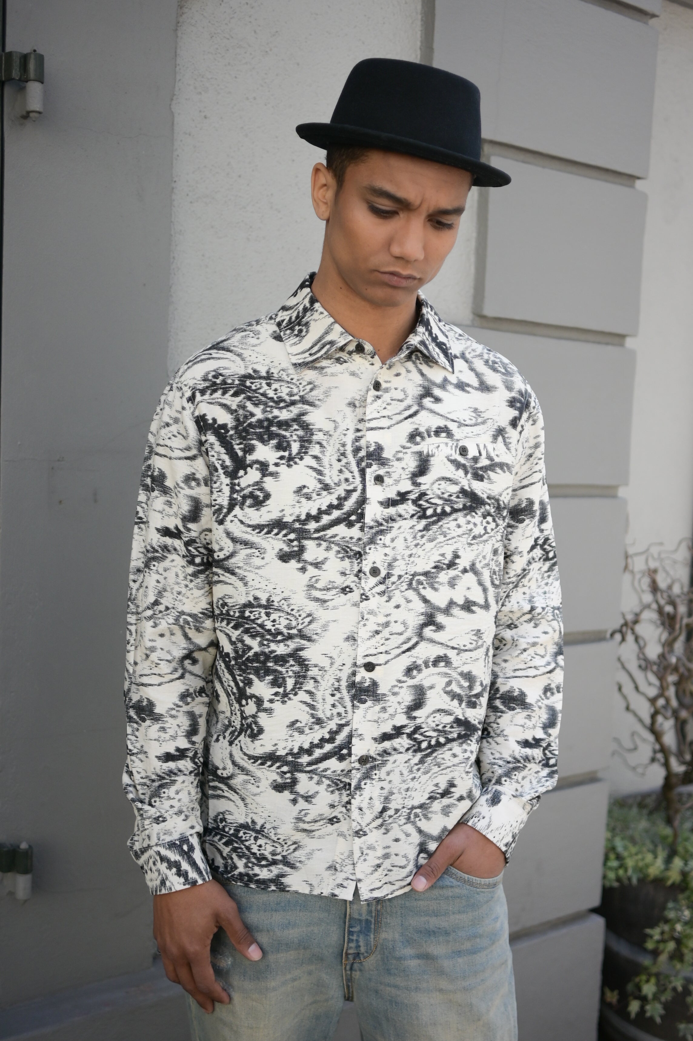 Soeren Shirt loose fit printed