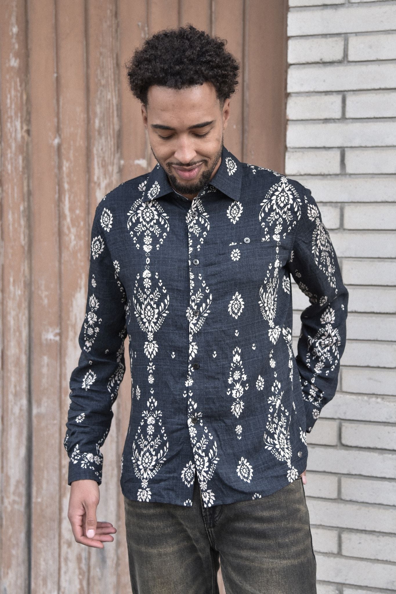 Soeren Shirt loose fit printed