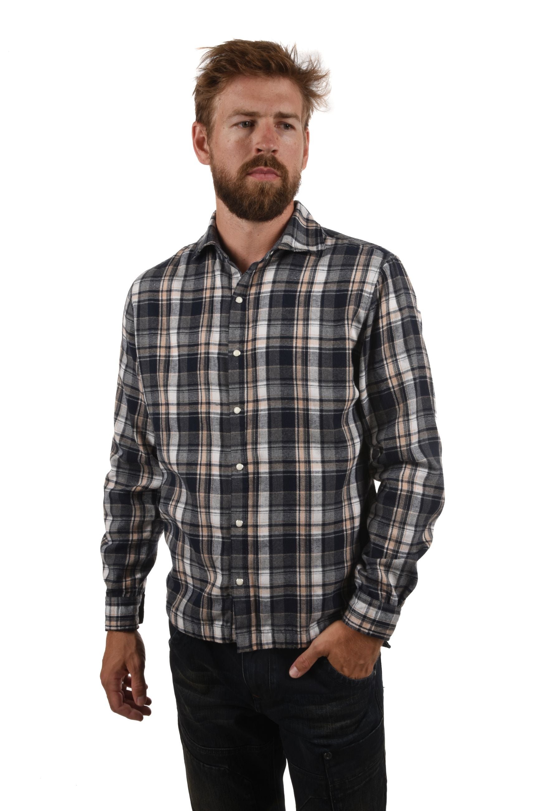Soeren Shirt loose fit chequered