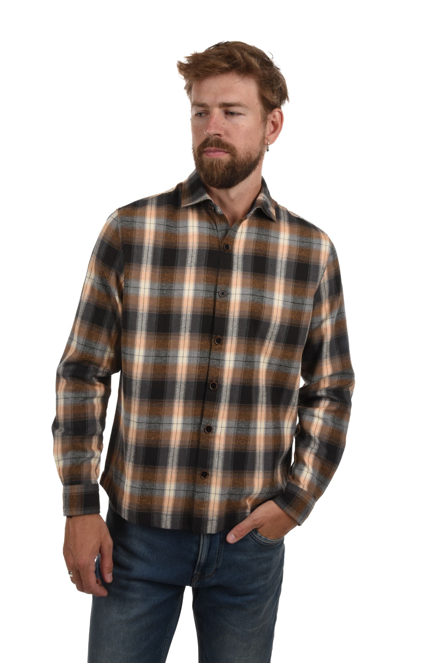 Soeren Shirt loose fit chequered
