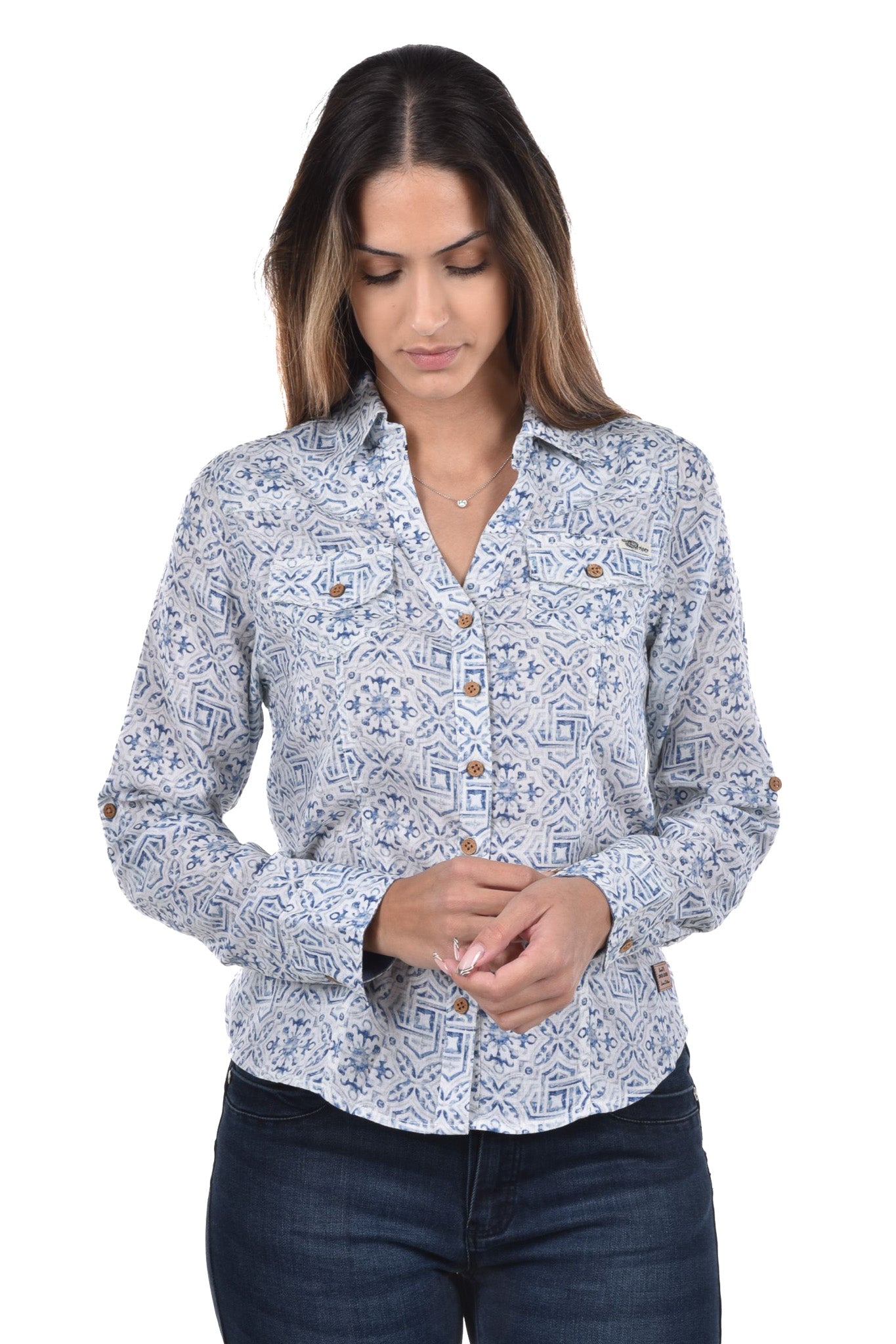 Sault Blouse printed