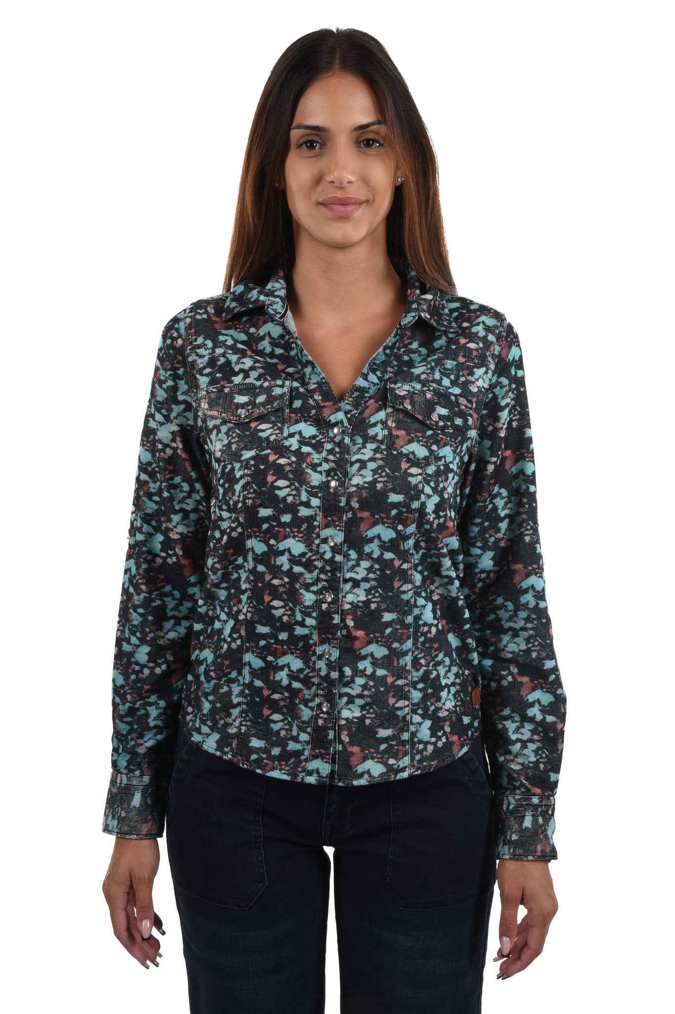 Sault Blouse babycord printed