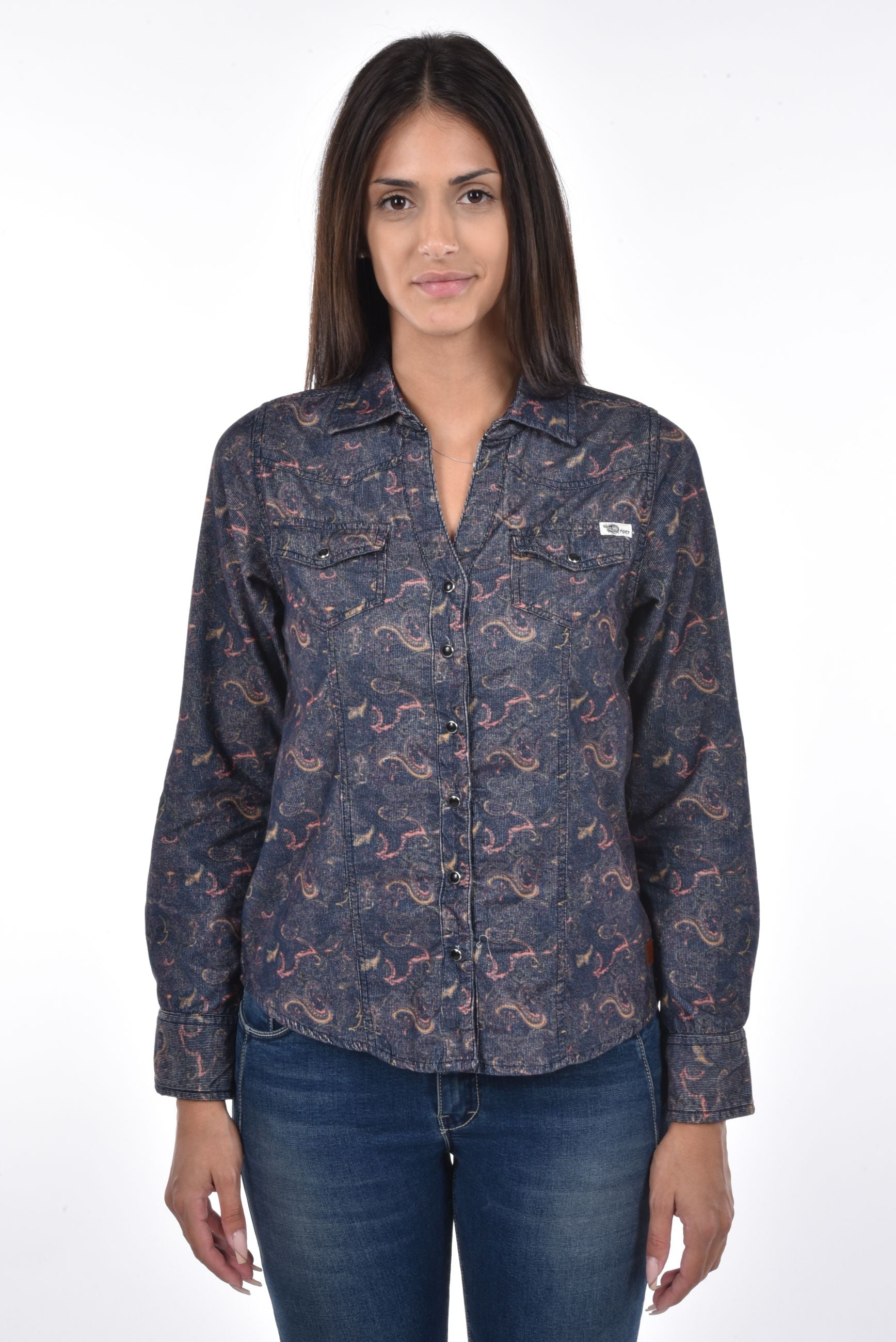 Sault Blouse corduroy paisley