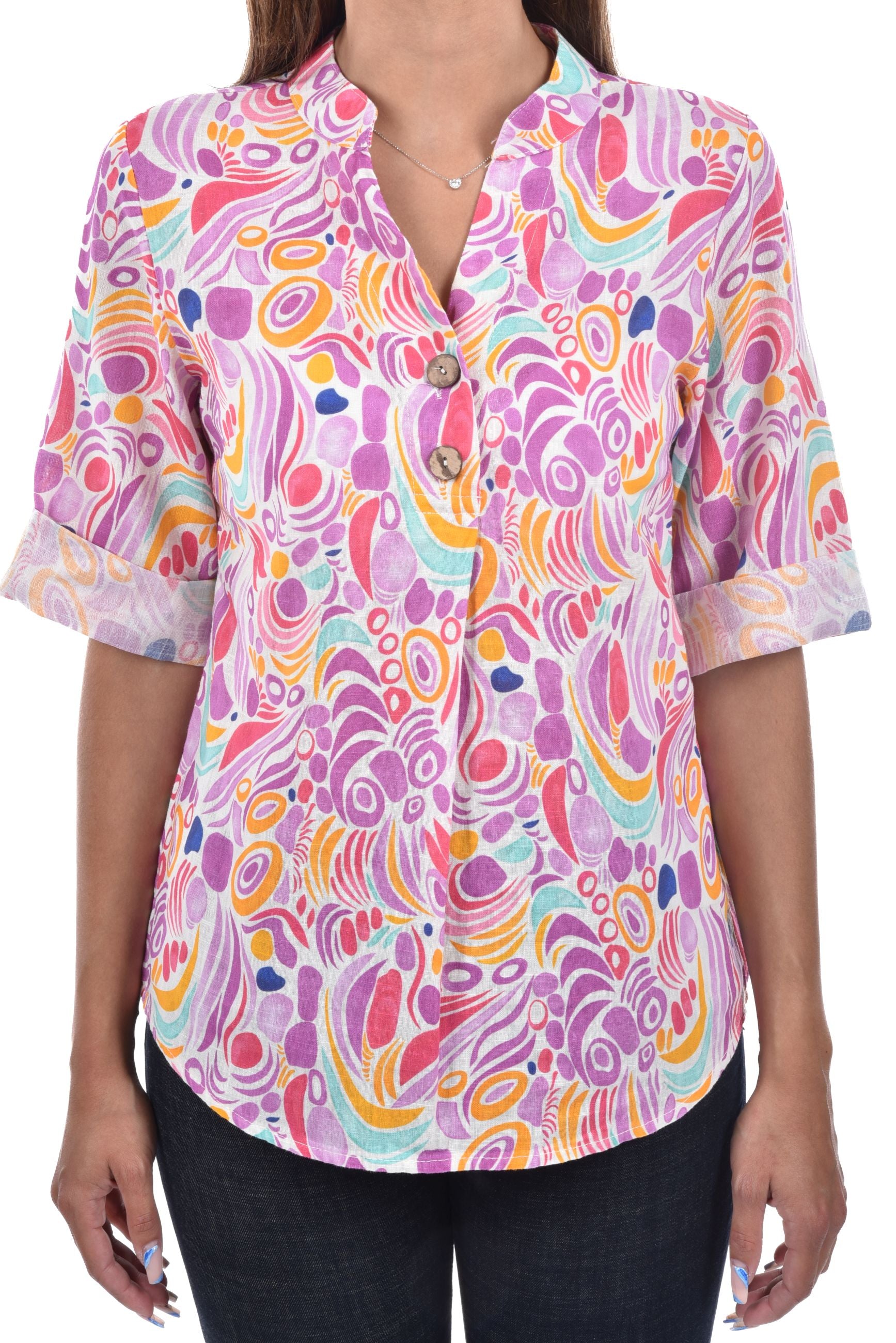 Meda Blouse printed