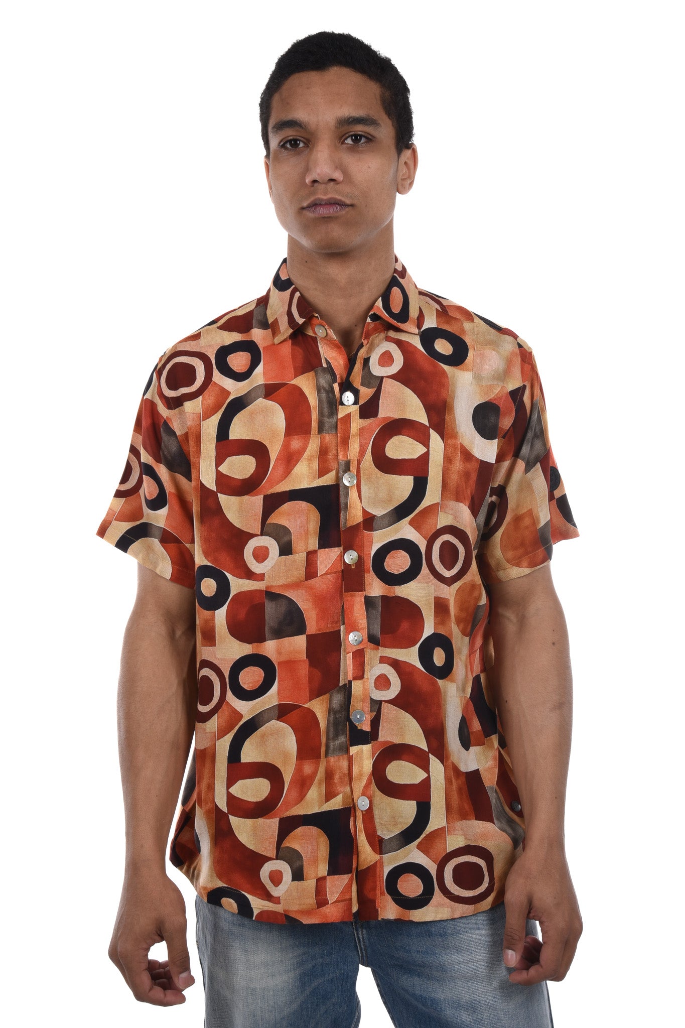 Jayden Shirt loose fit printed
