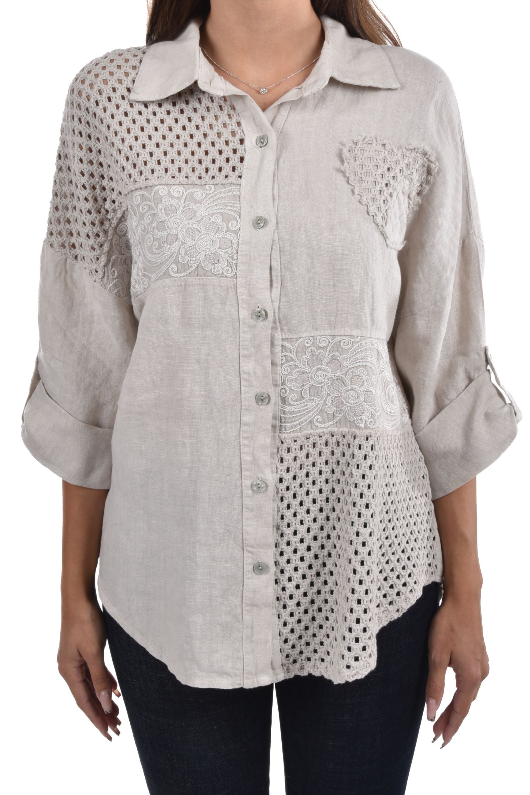Salma Blouse trimming