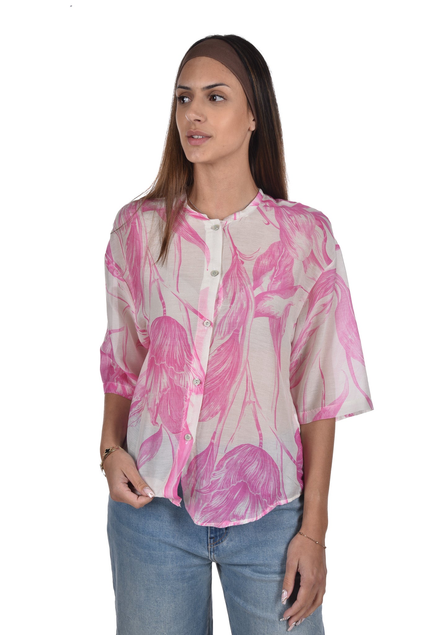 Millie Blouse large flower