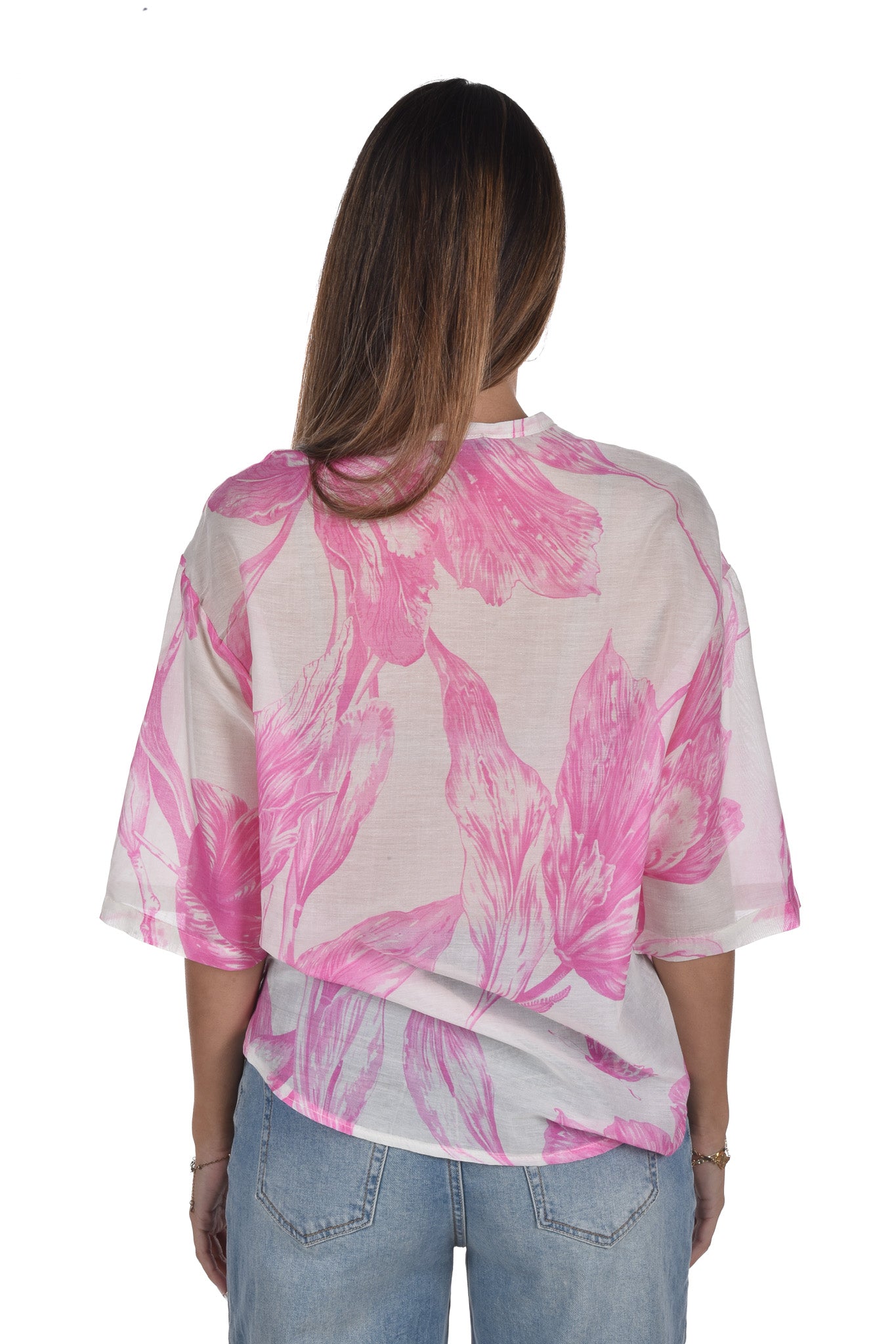 Millie Blouse large flower