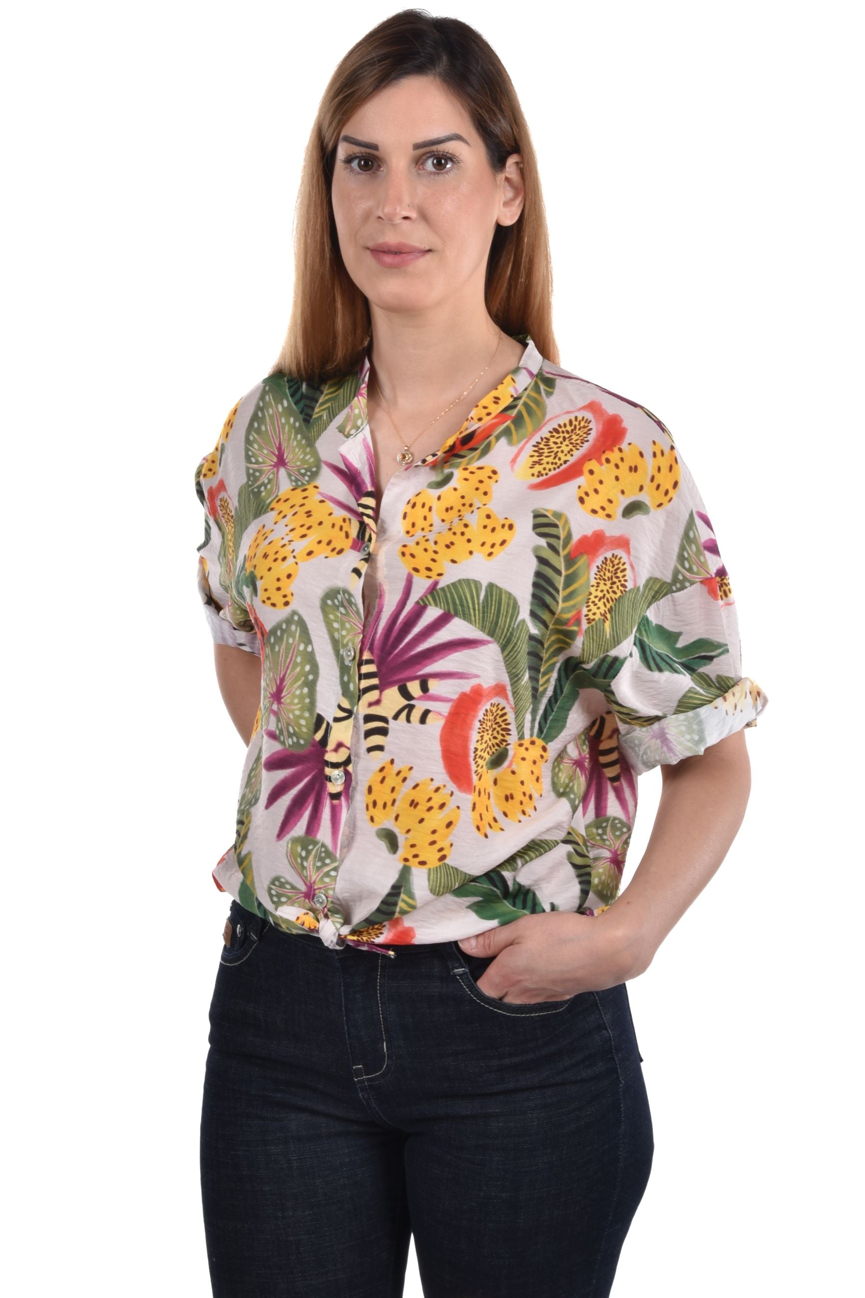 Millie Blouse leafs
