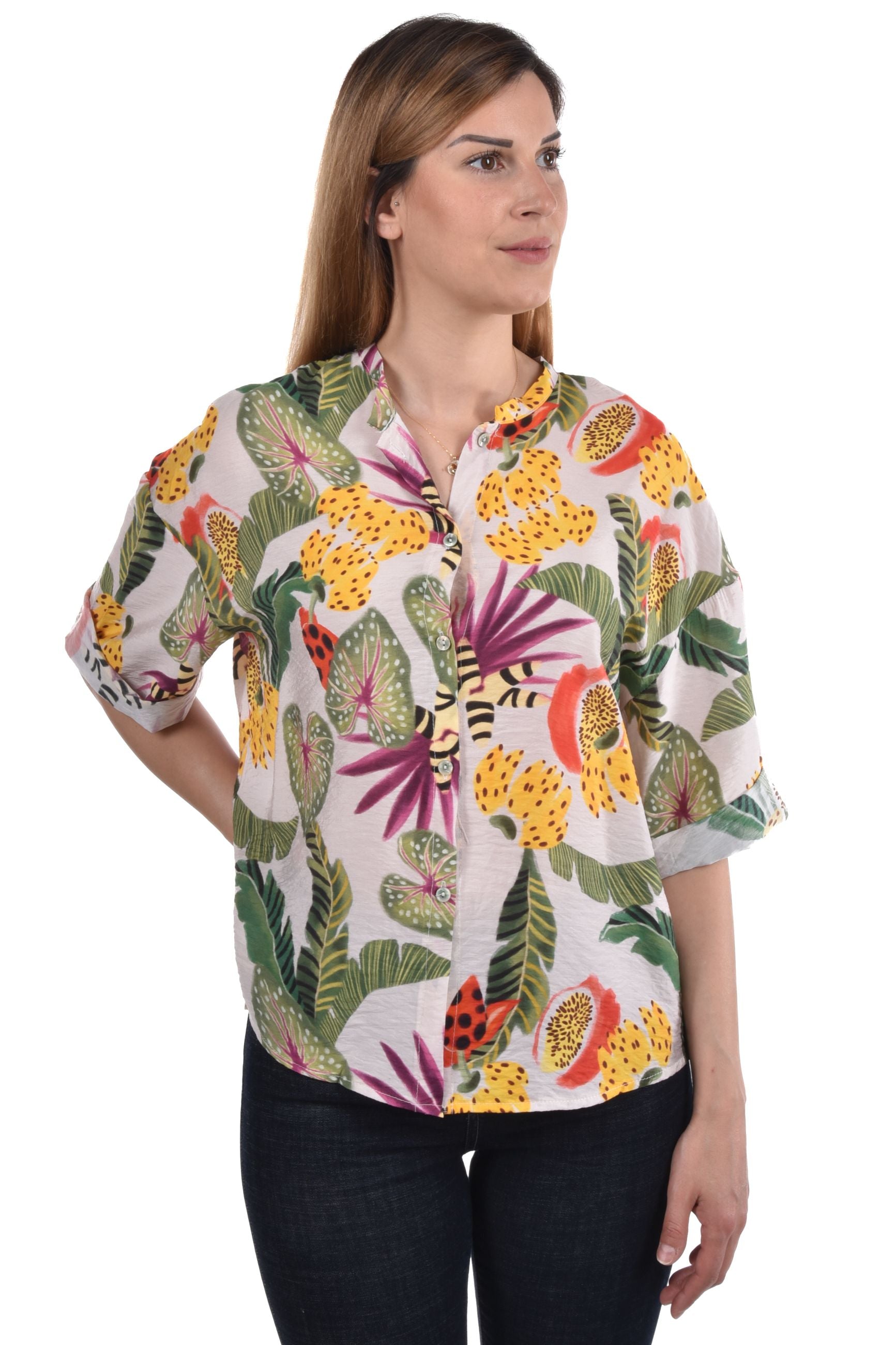 Millie Blouse leafs