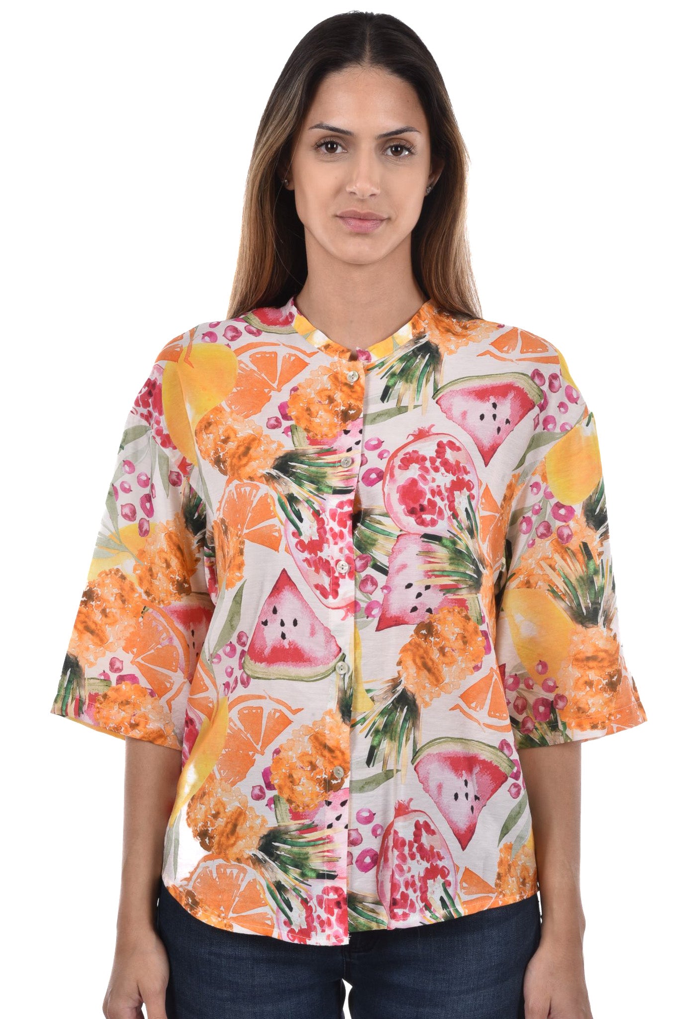 Millie Blouse fruit print