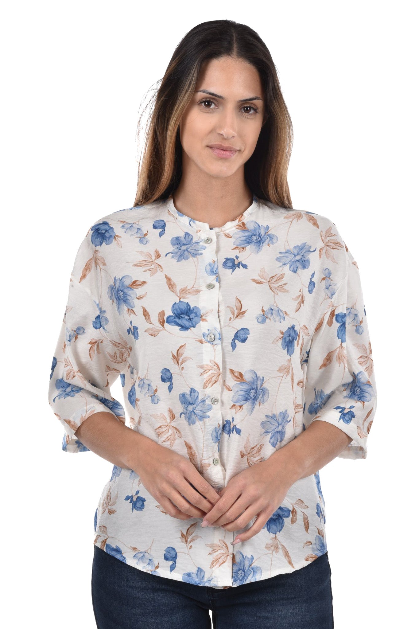 Millie Blouse flower print