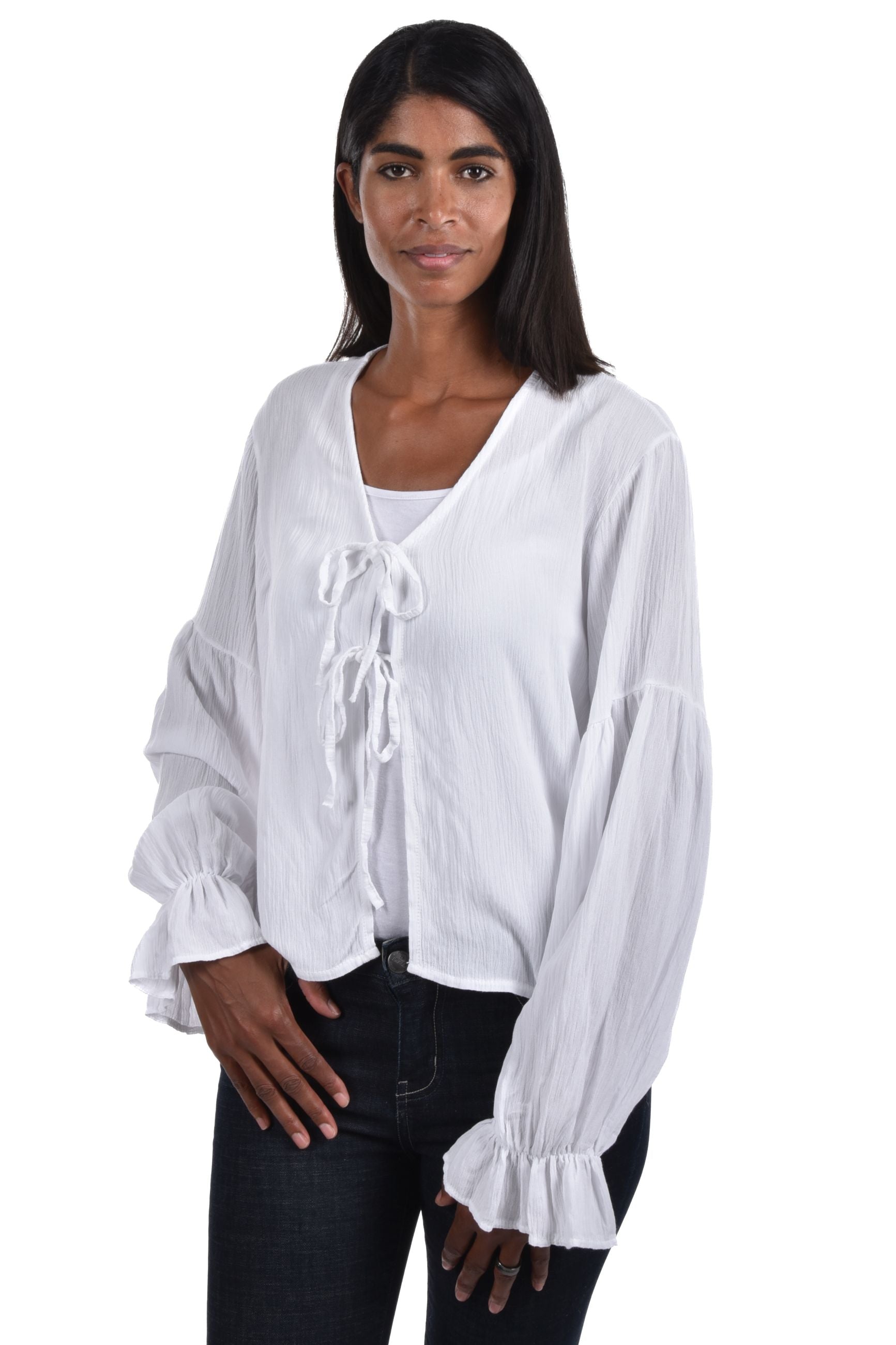 Evella Cardigan strings