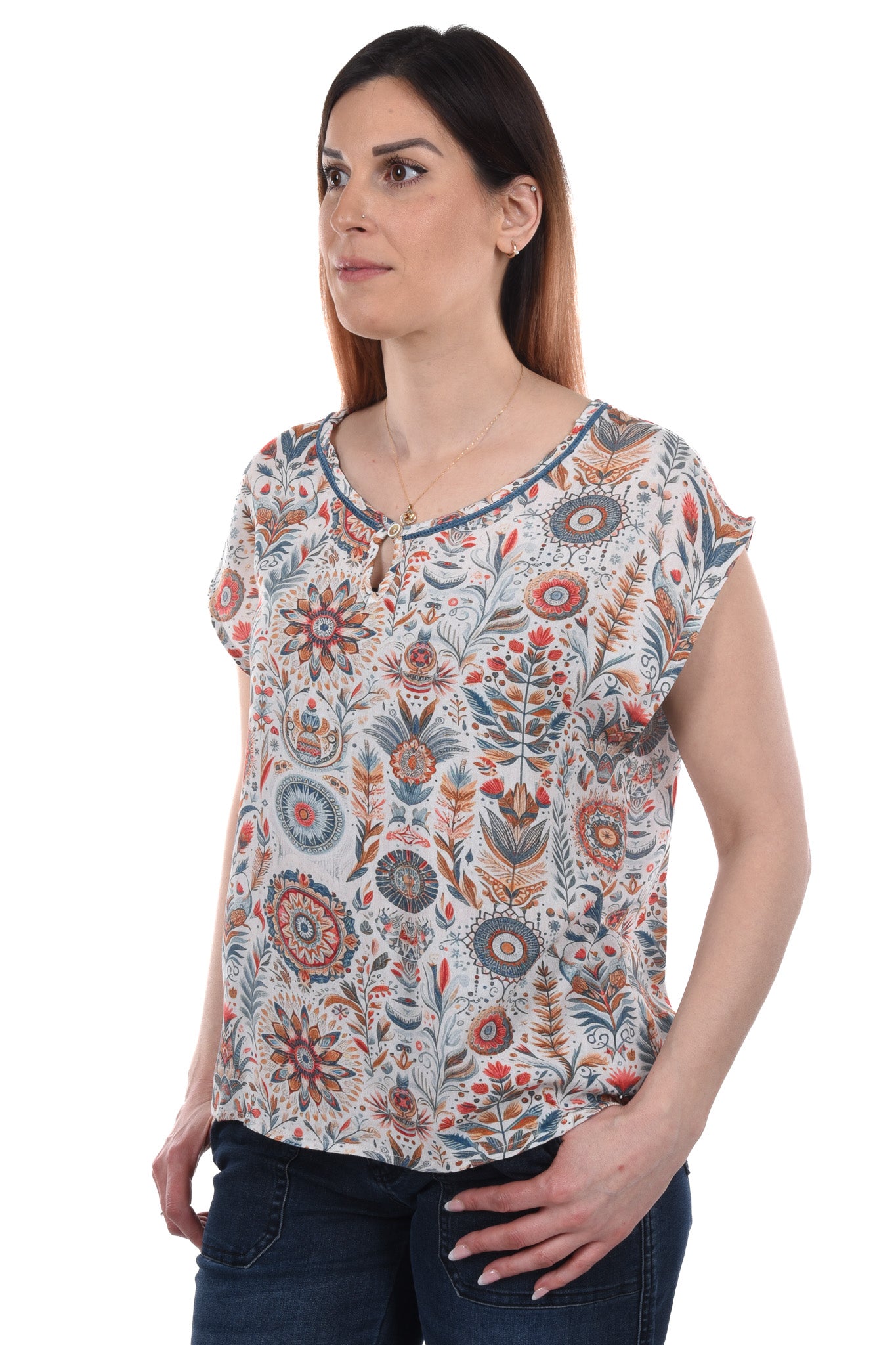 Marla Blouse printed