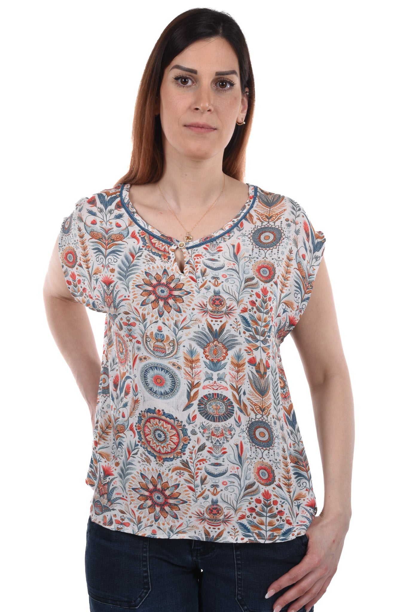 Marla Blouse printed