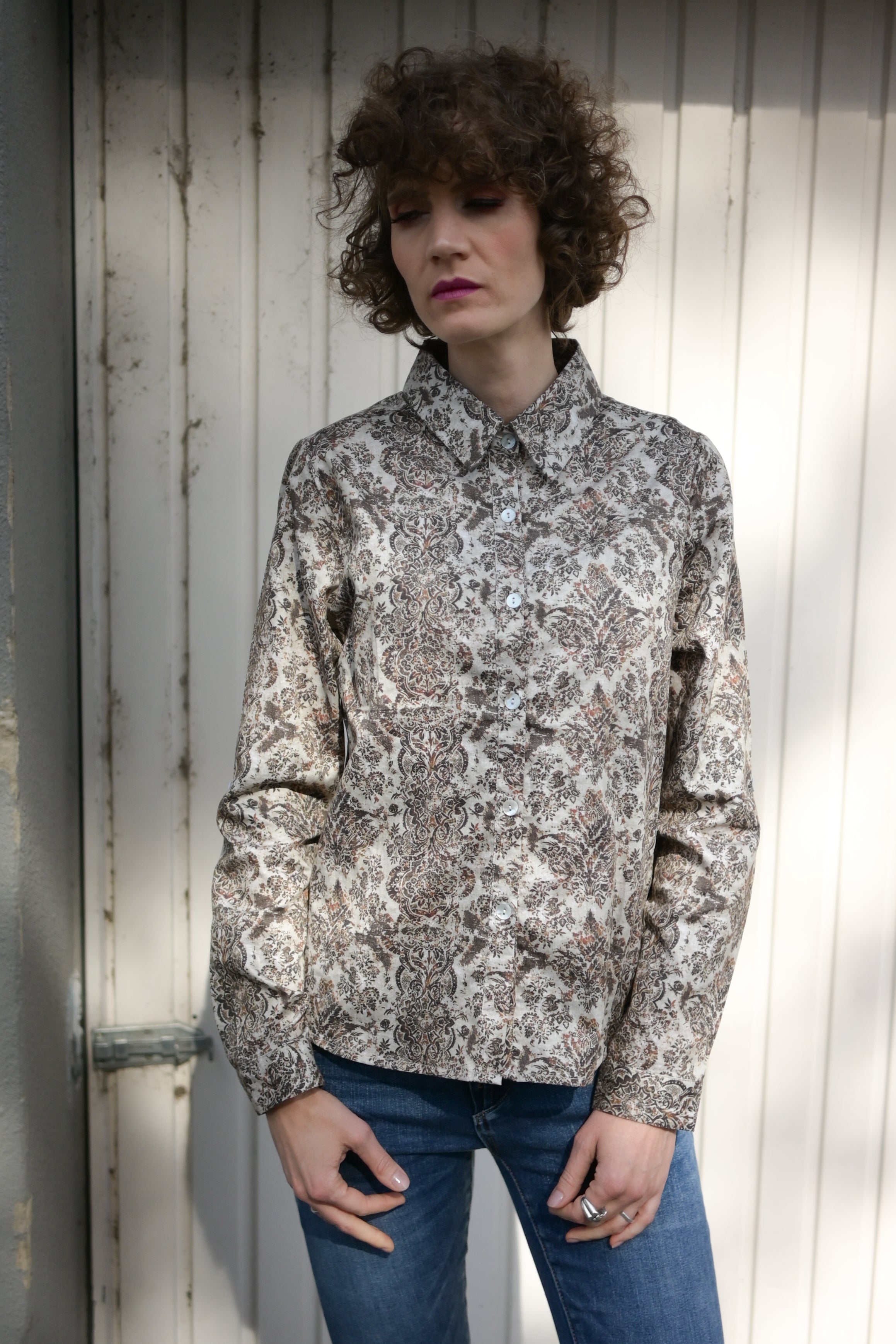 Melanie Blouse printed