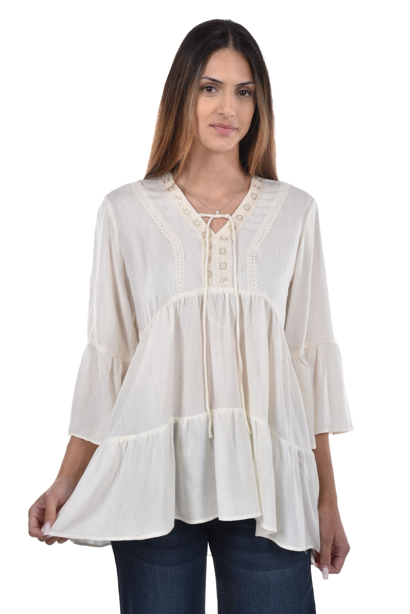 Madalynn Blouse strings