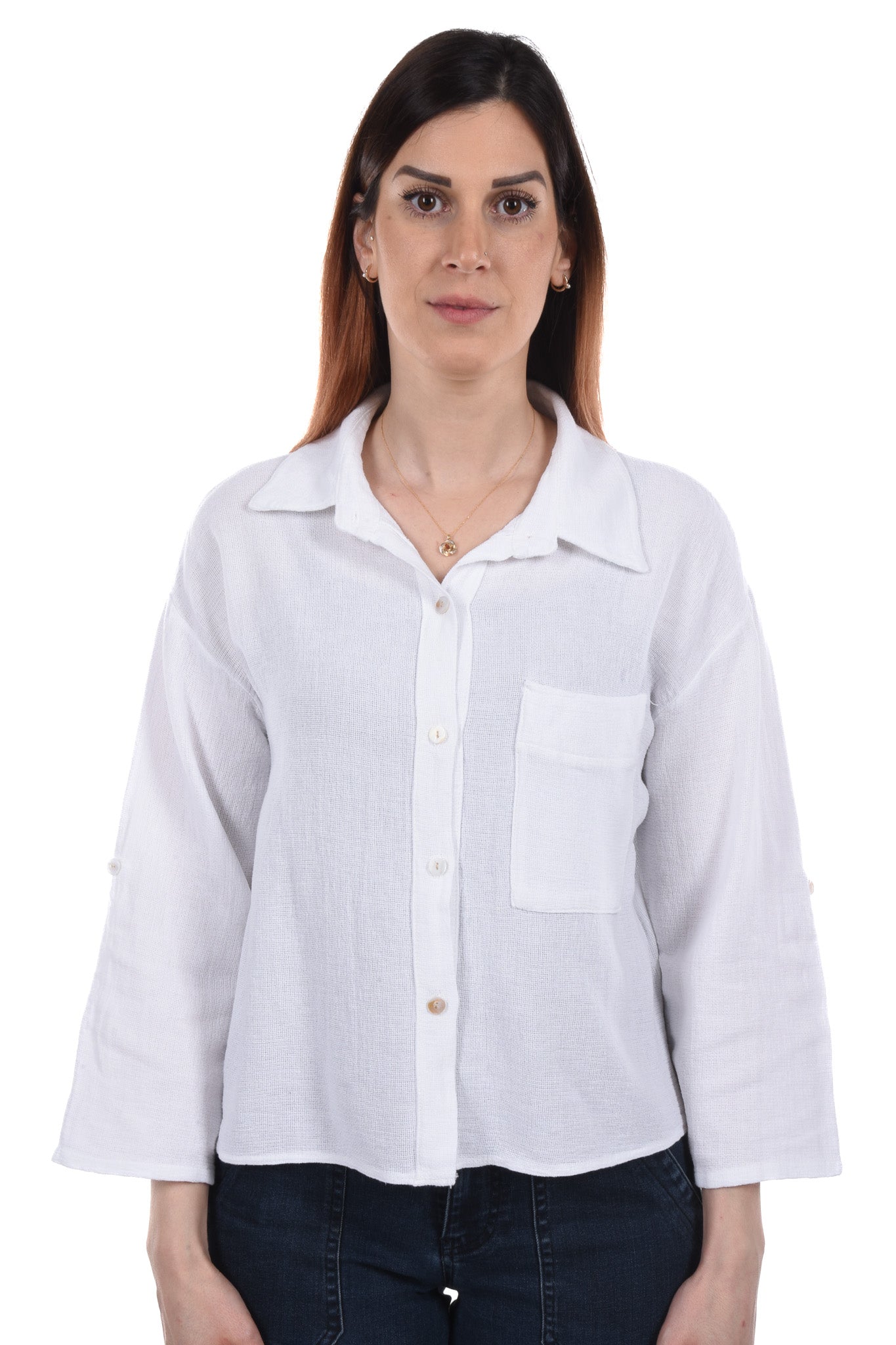 Thalia Blouse cropped