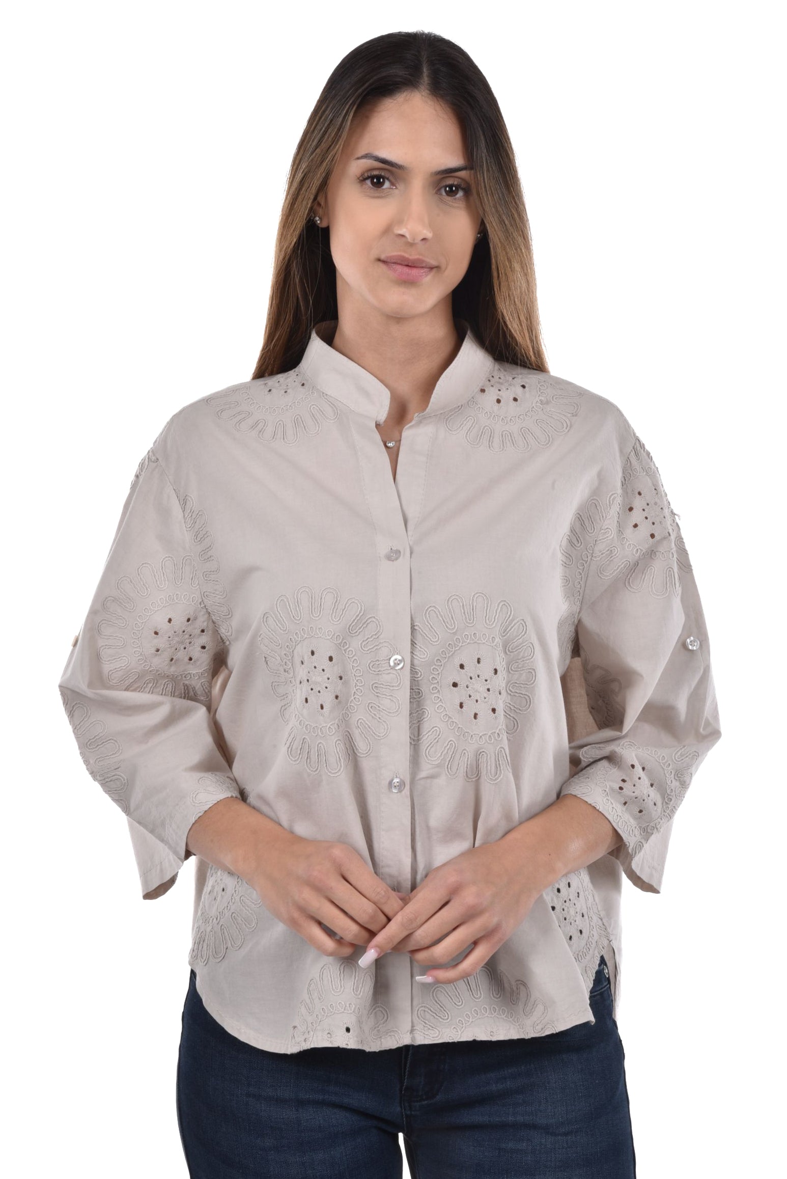 Muna Blouse embroidery