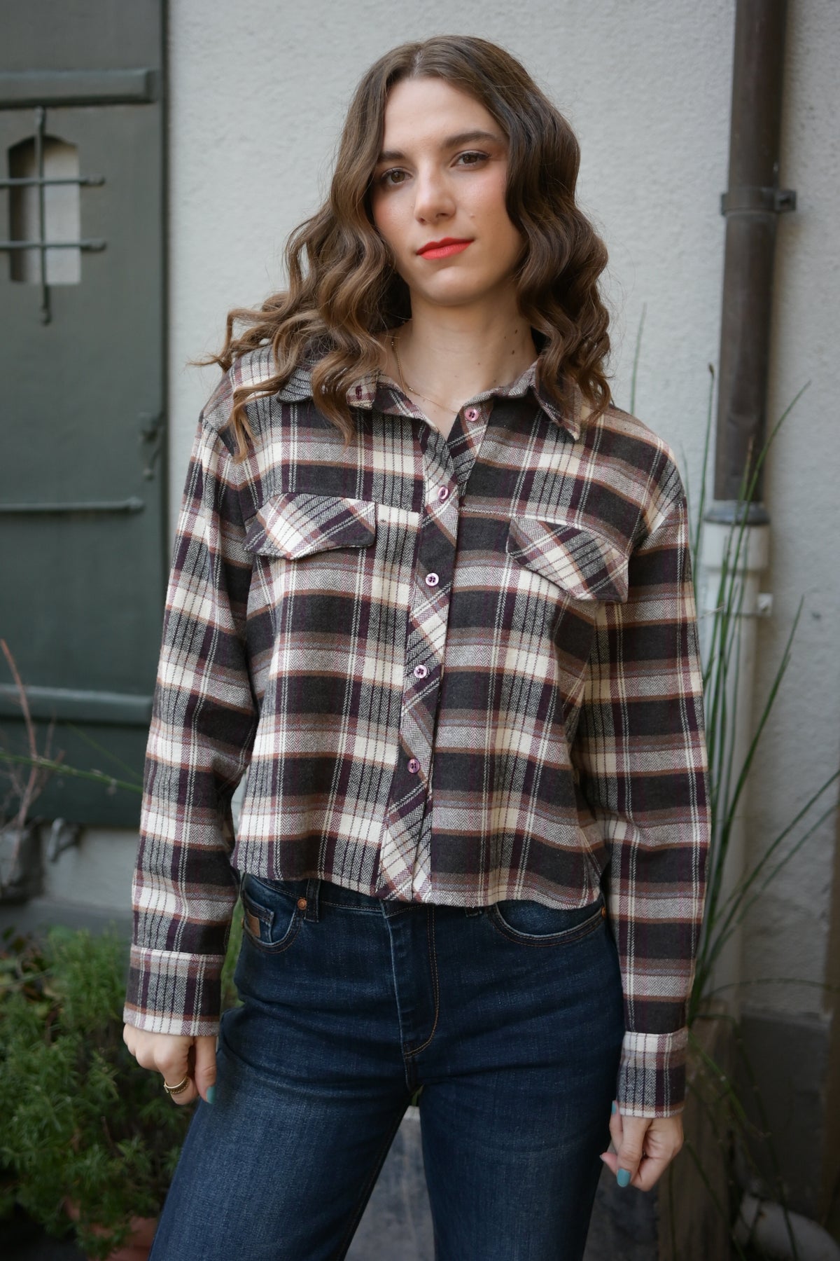 Jenne Blouse checked