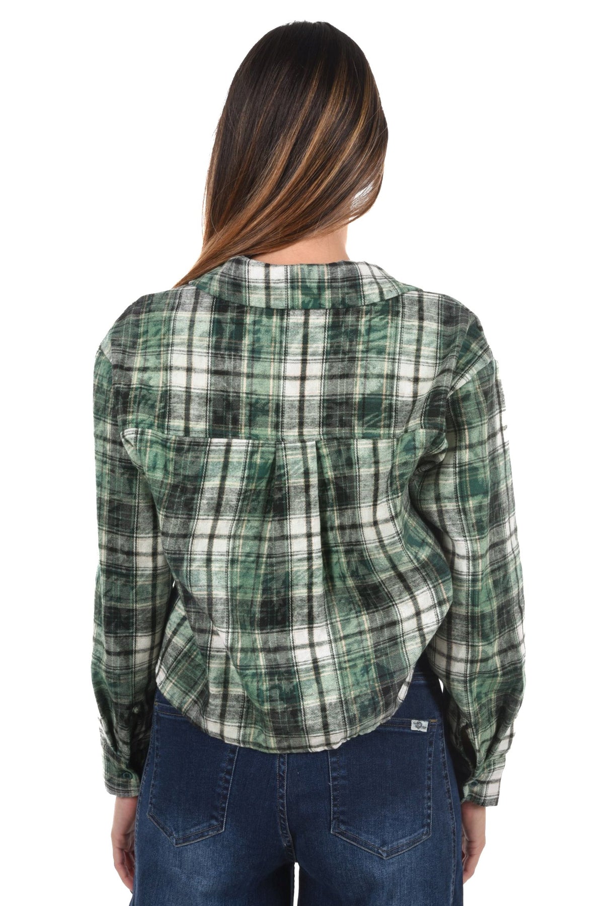 Jumla Blouse checked printed