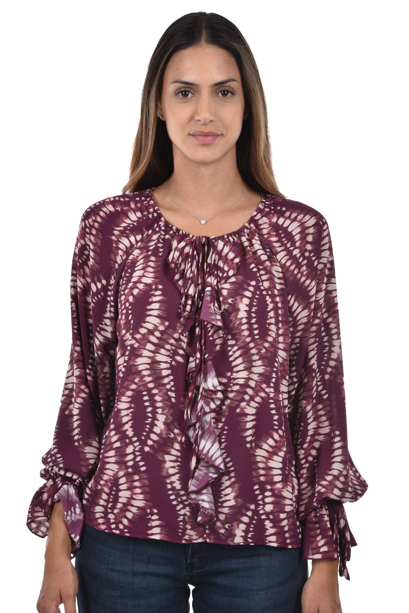 Jurien Blouse volant printed