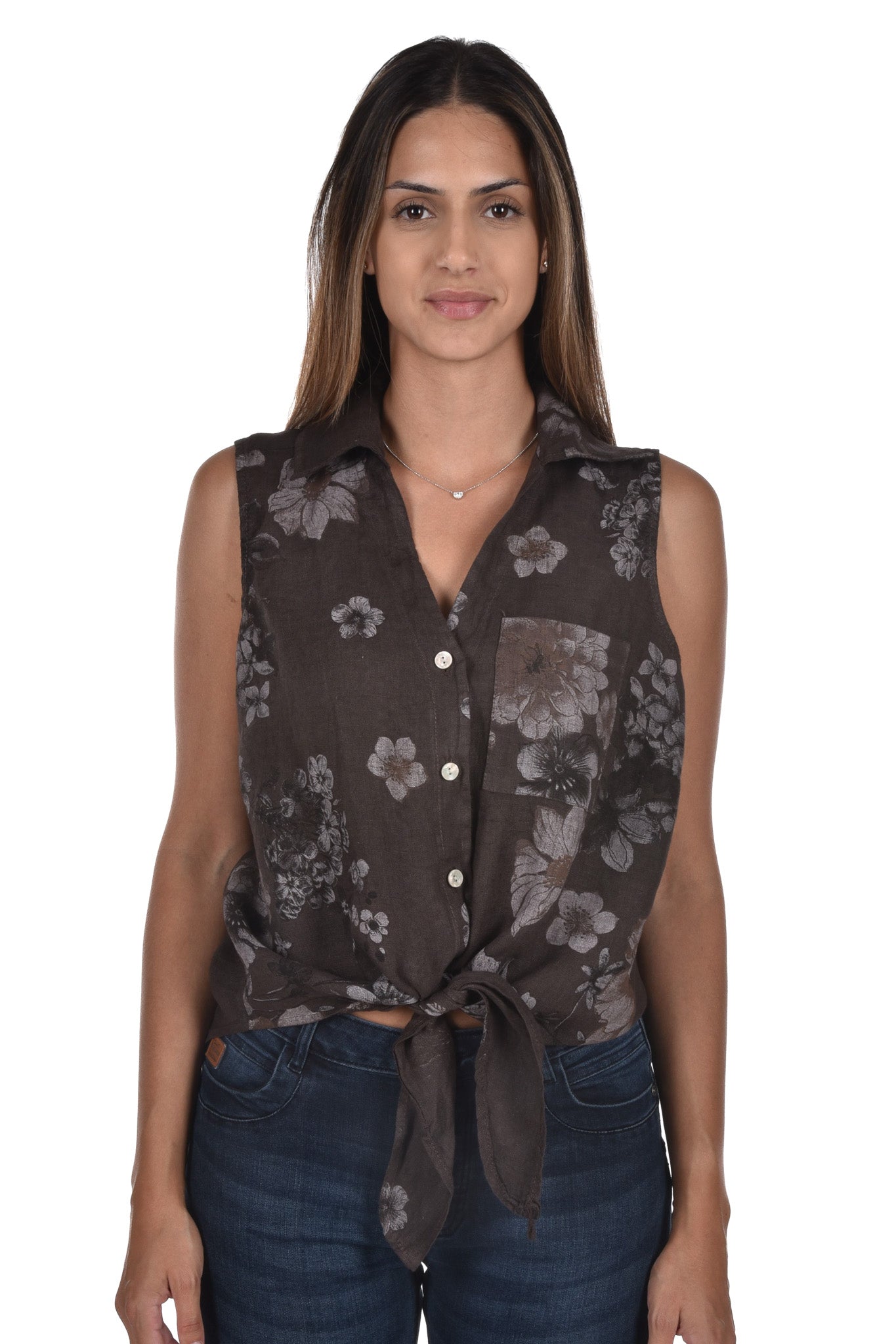 Aurora Blouse sleeveless