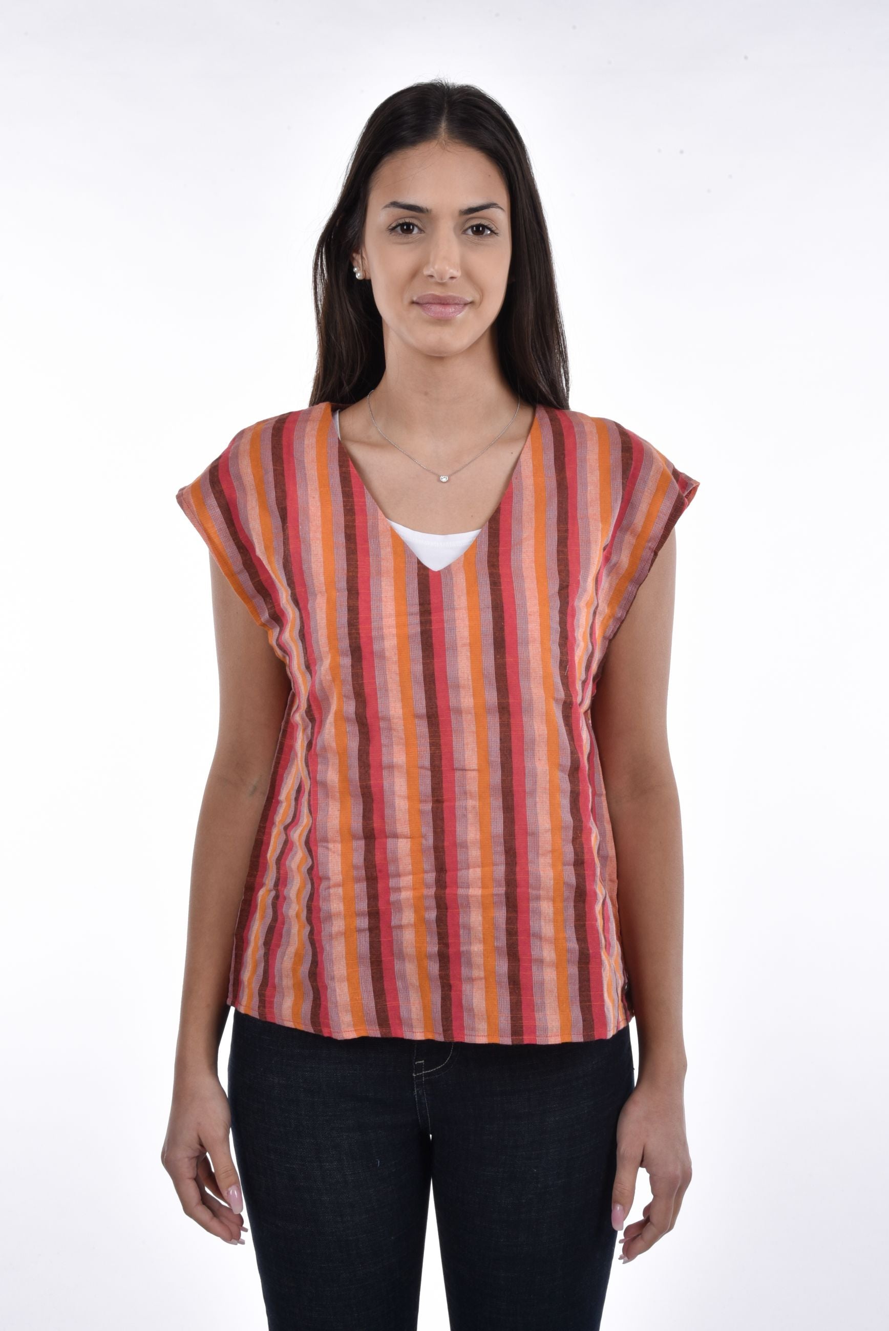 July Blouse striped