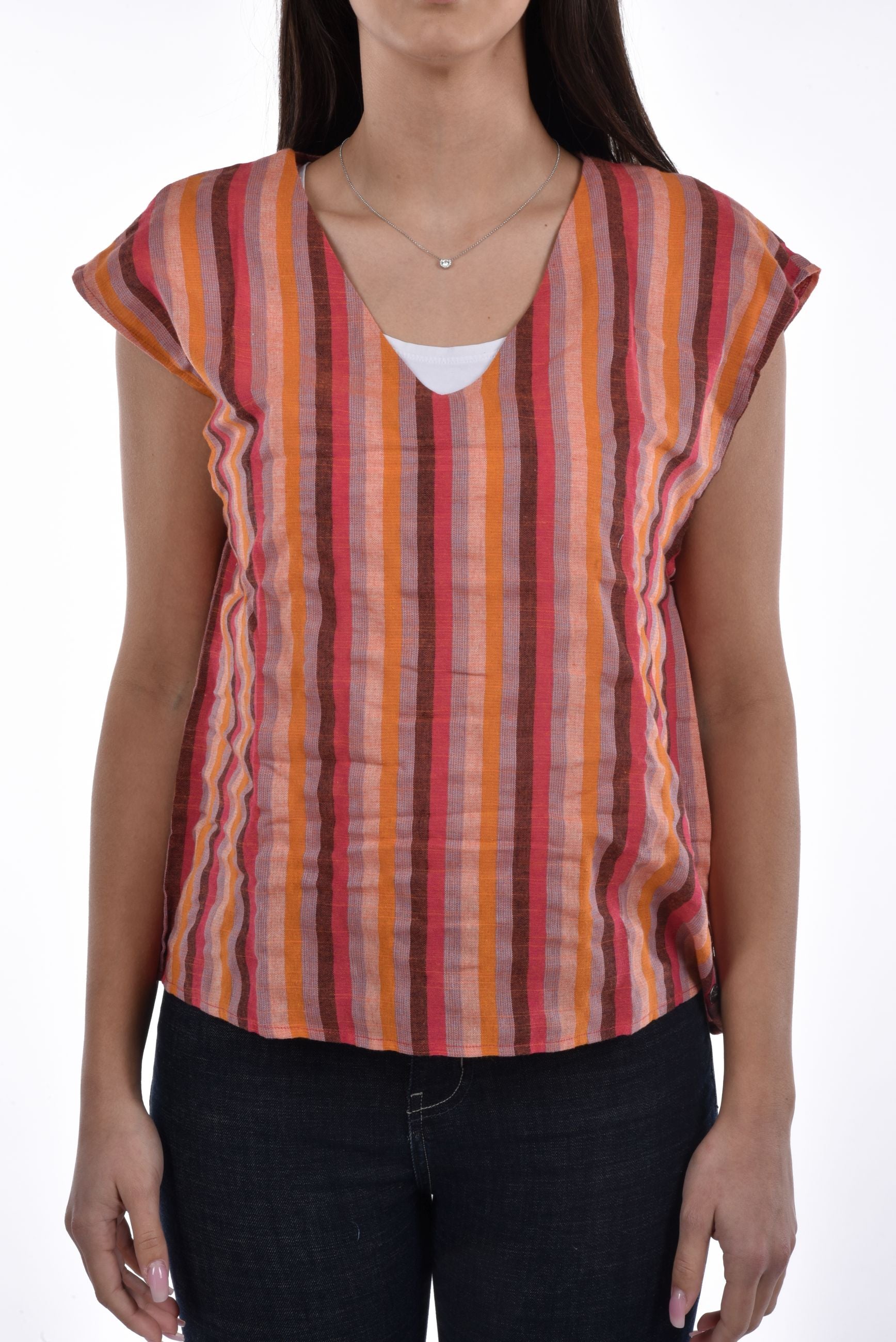 July Blouse striped