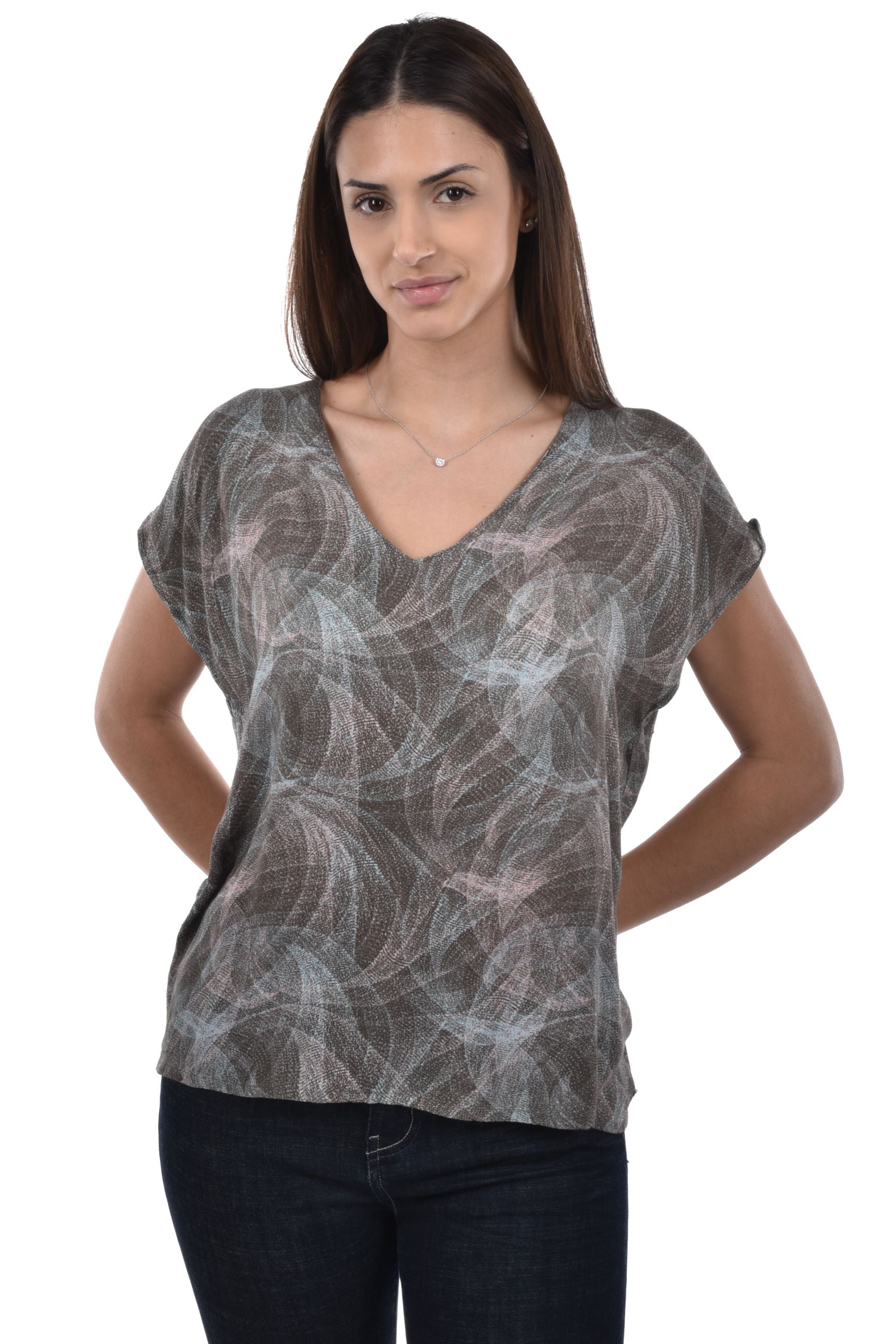 July Blouse printed