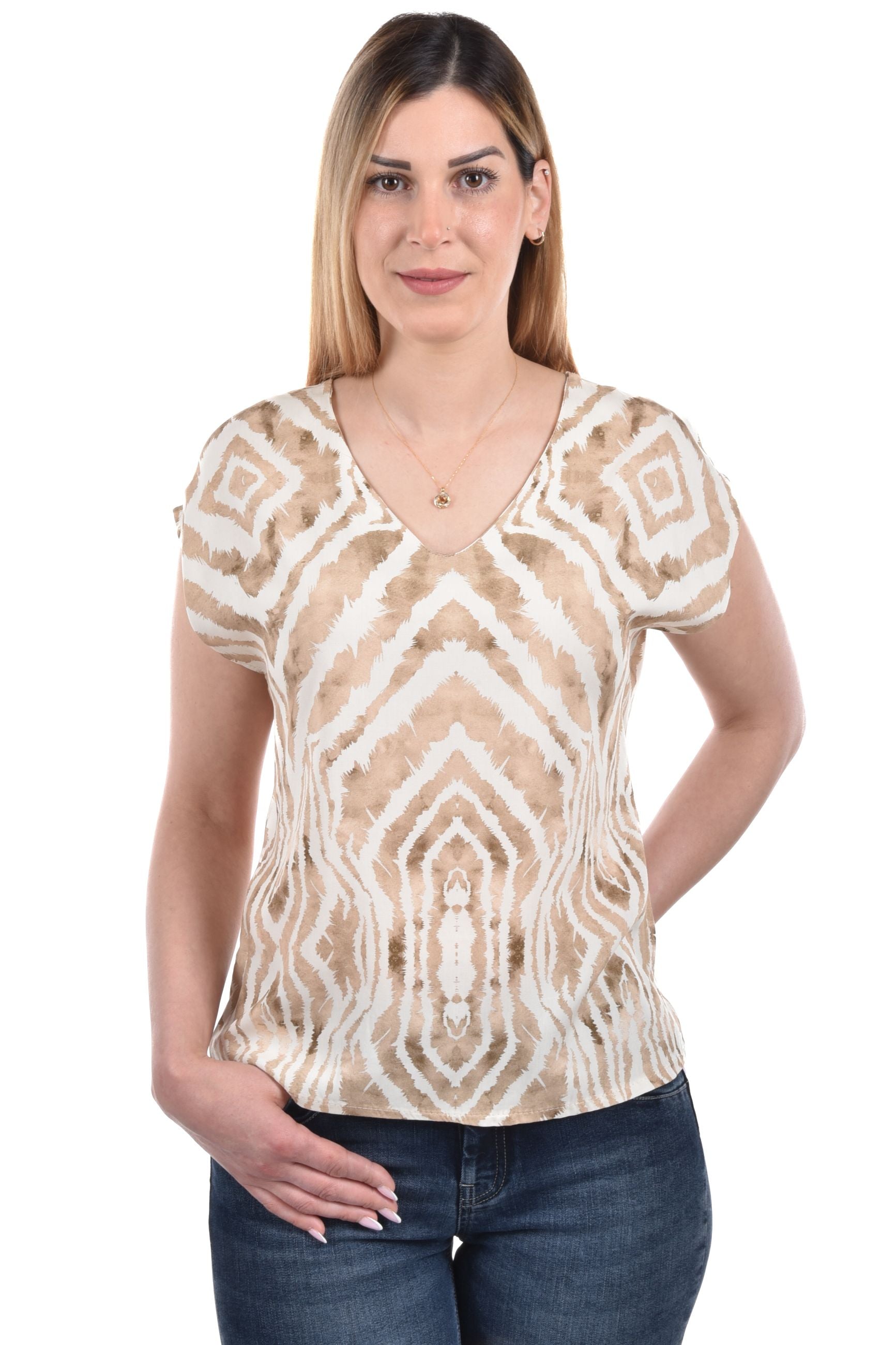July Blouse boxy