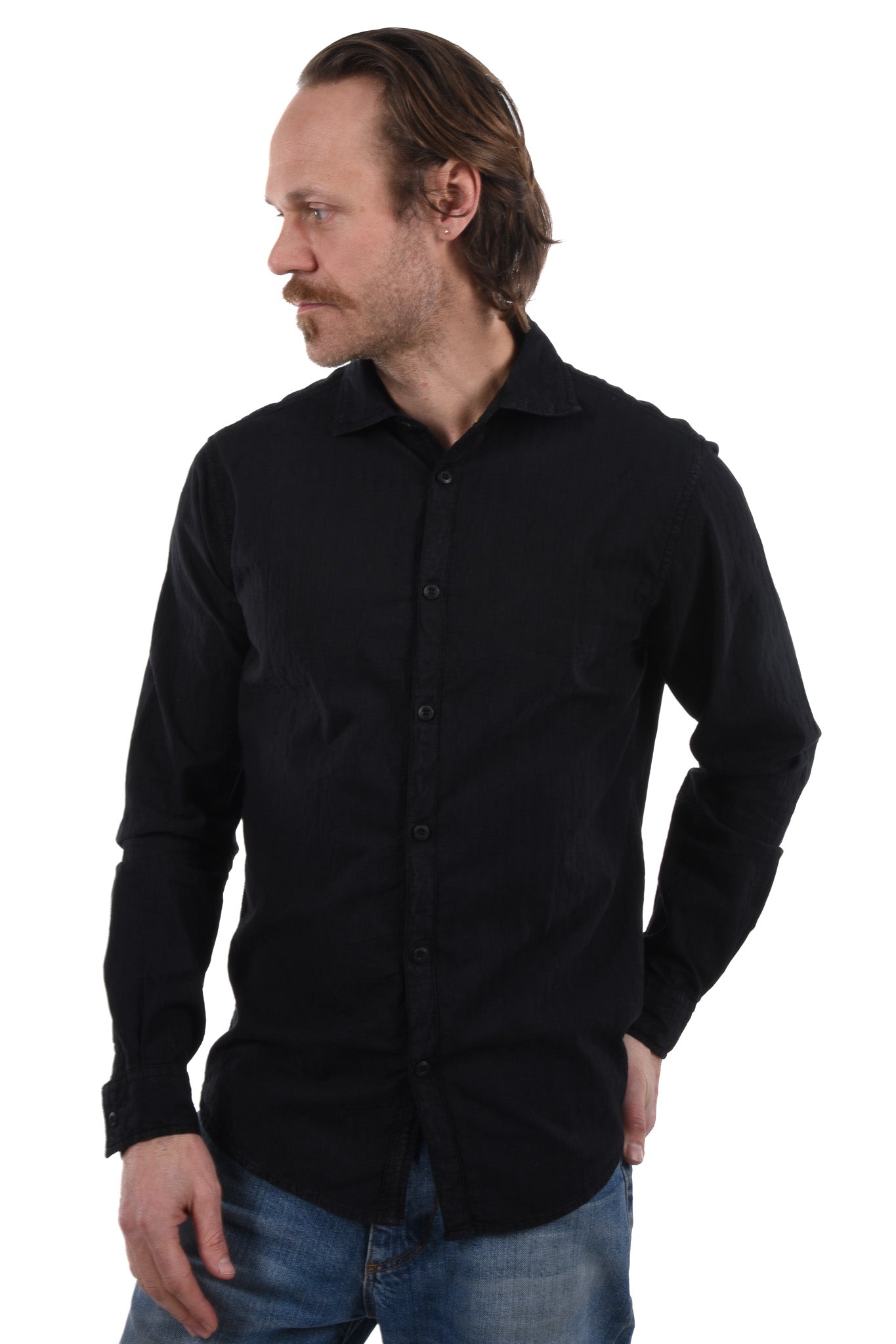 Montreal Shirt jacquard stripes