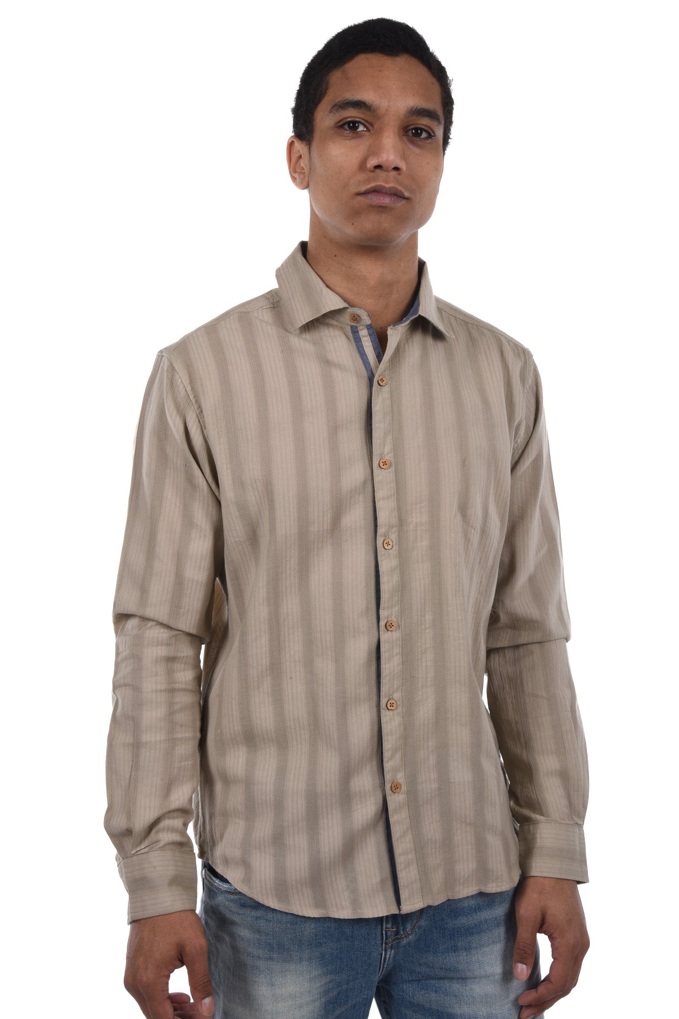 Montreal Shirt seersucker jacquard