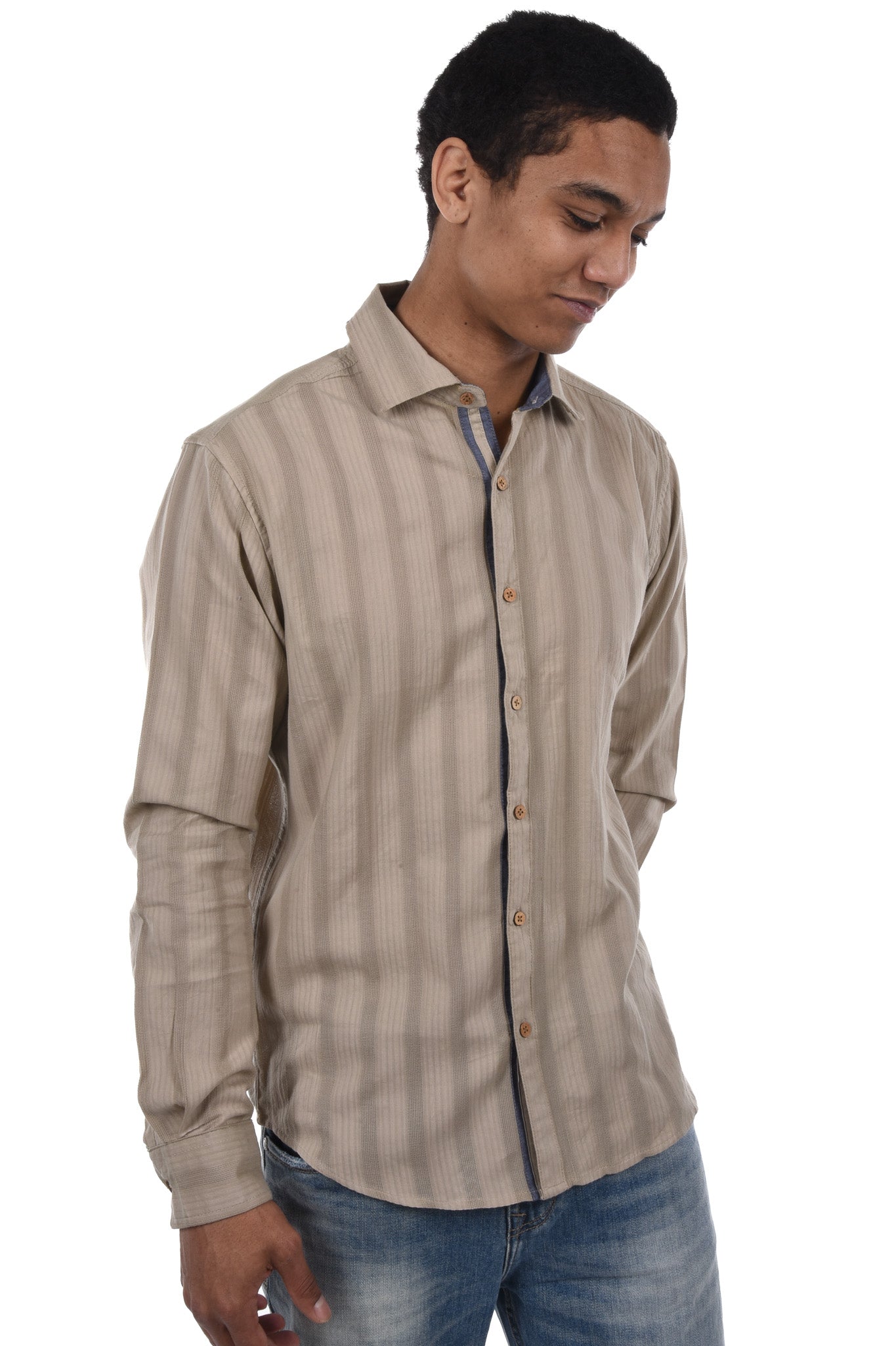 Montreal Shirt seersucker jacquard