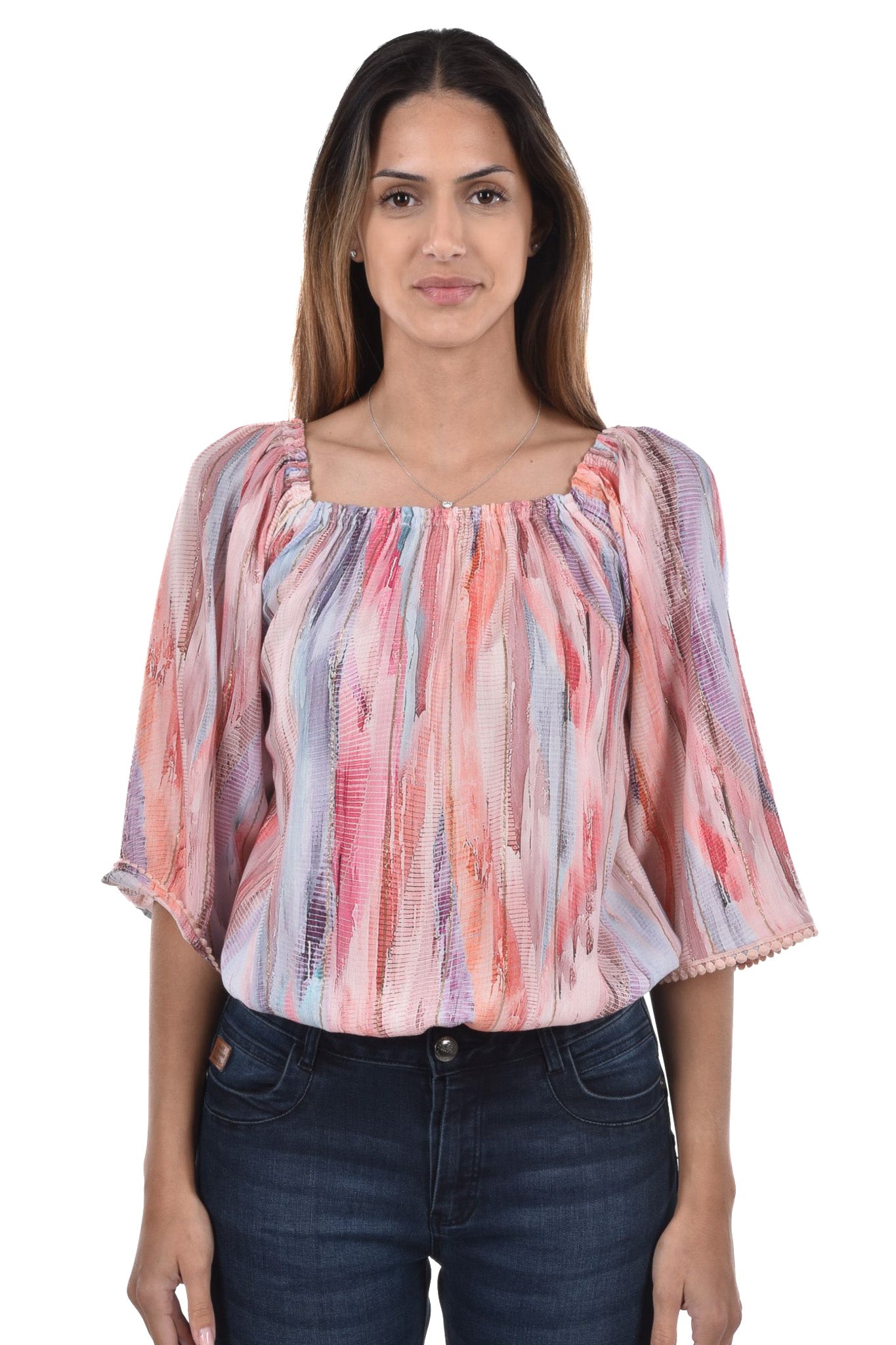 Sabira Blouse printed