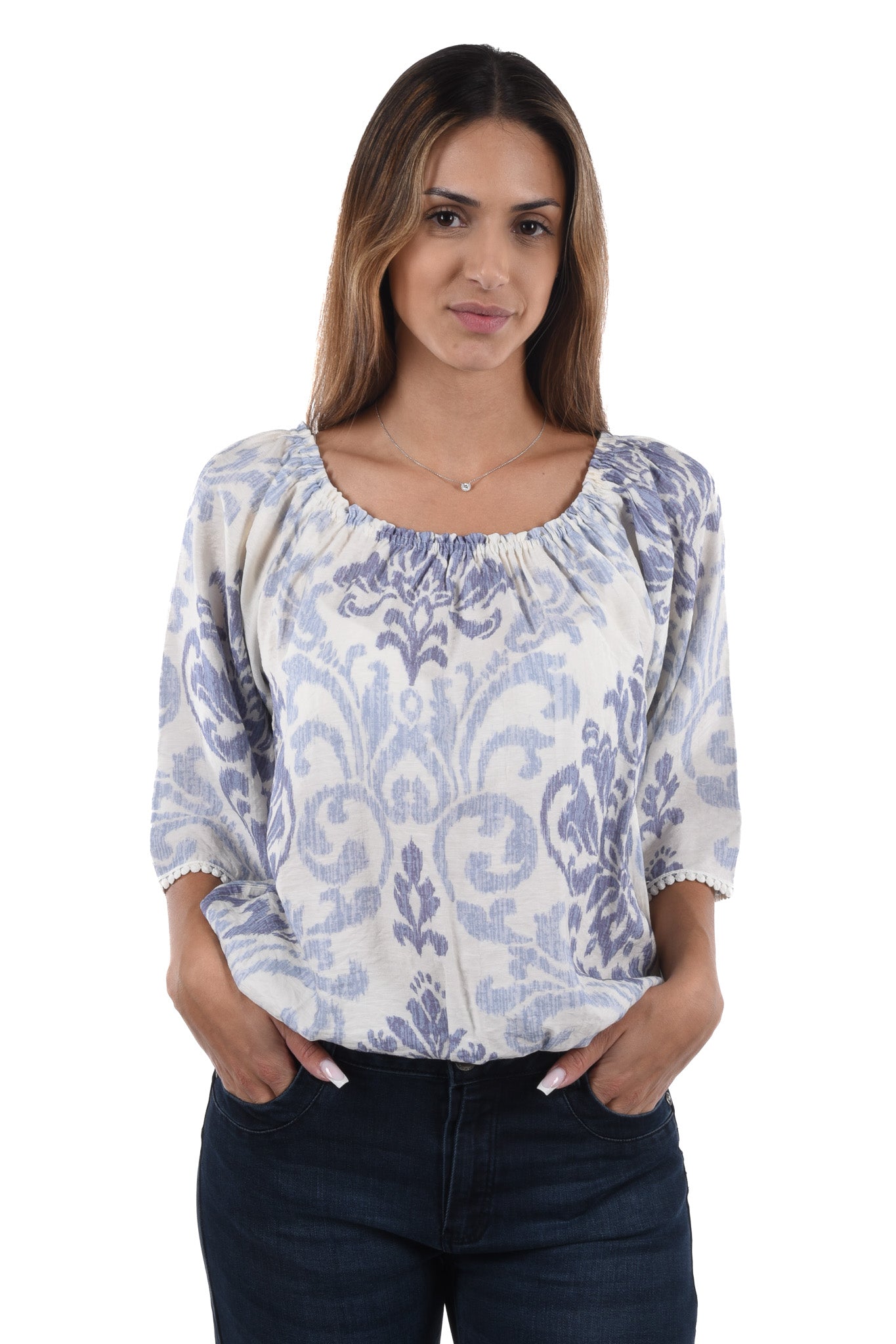 Sabira Blouse printed