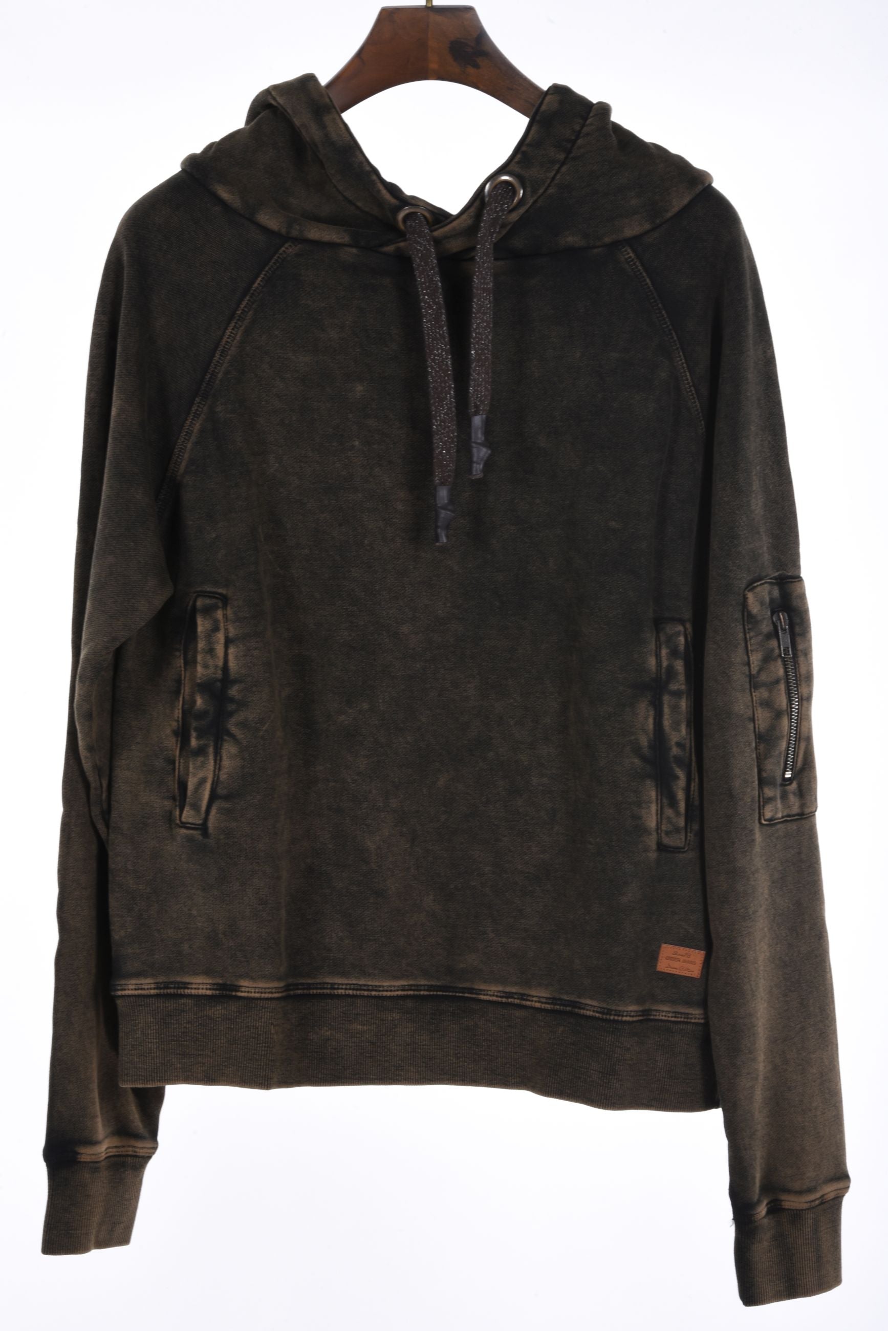 Notte Sweatshirt hood enzyme wash
