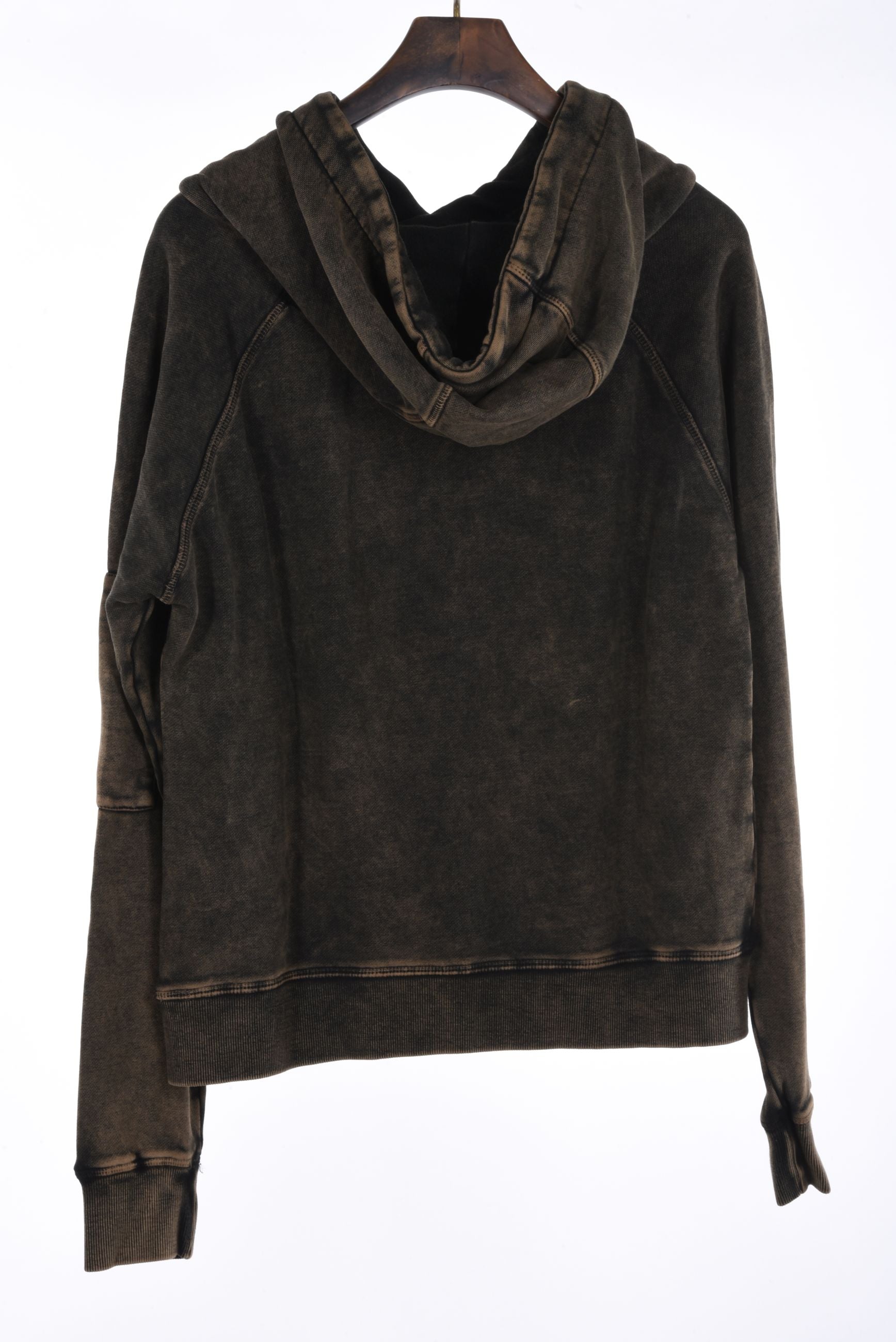 Notte Sweatshirt hood enzyme wash