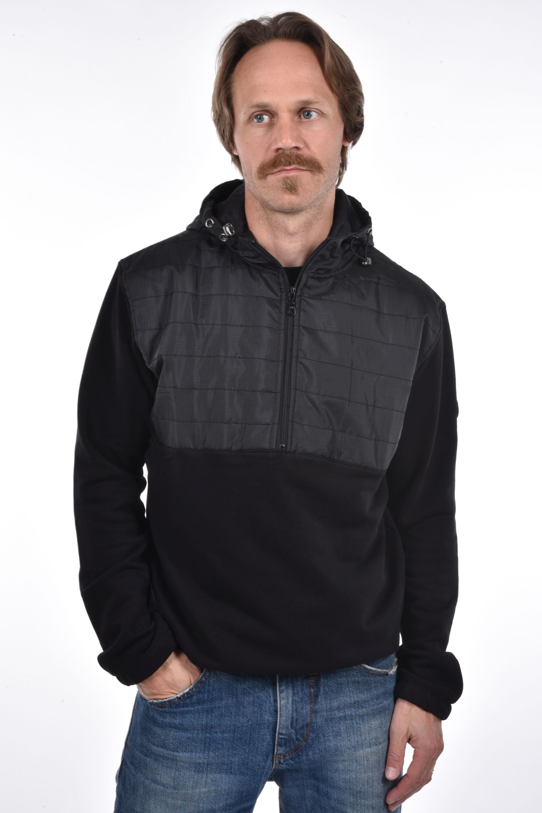 Nuno Sweatshirt nylon trimming