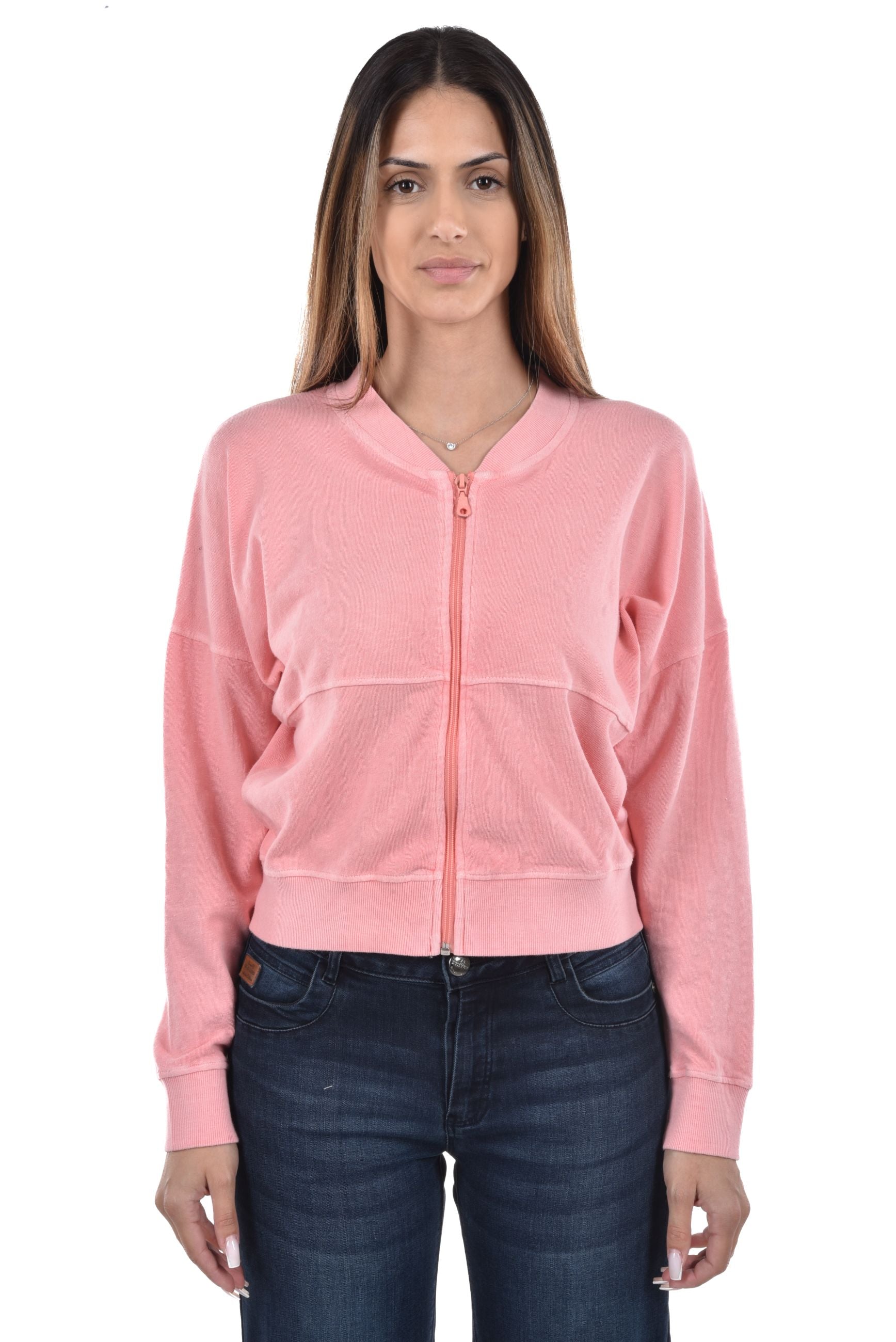 Charis Sweatjacket boxy cropped