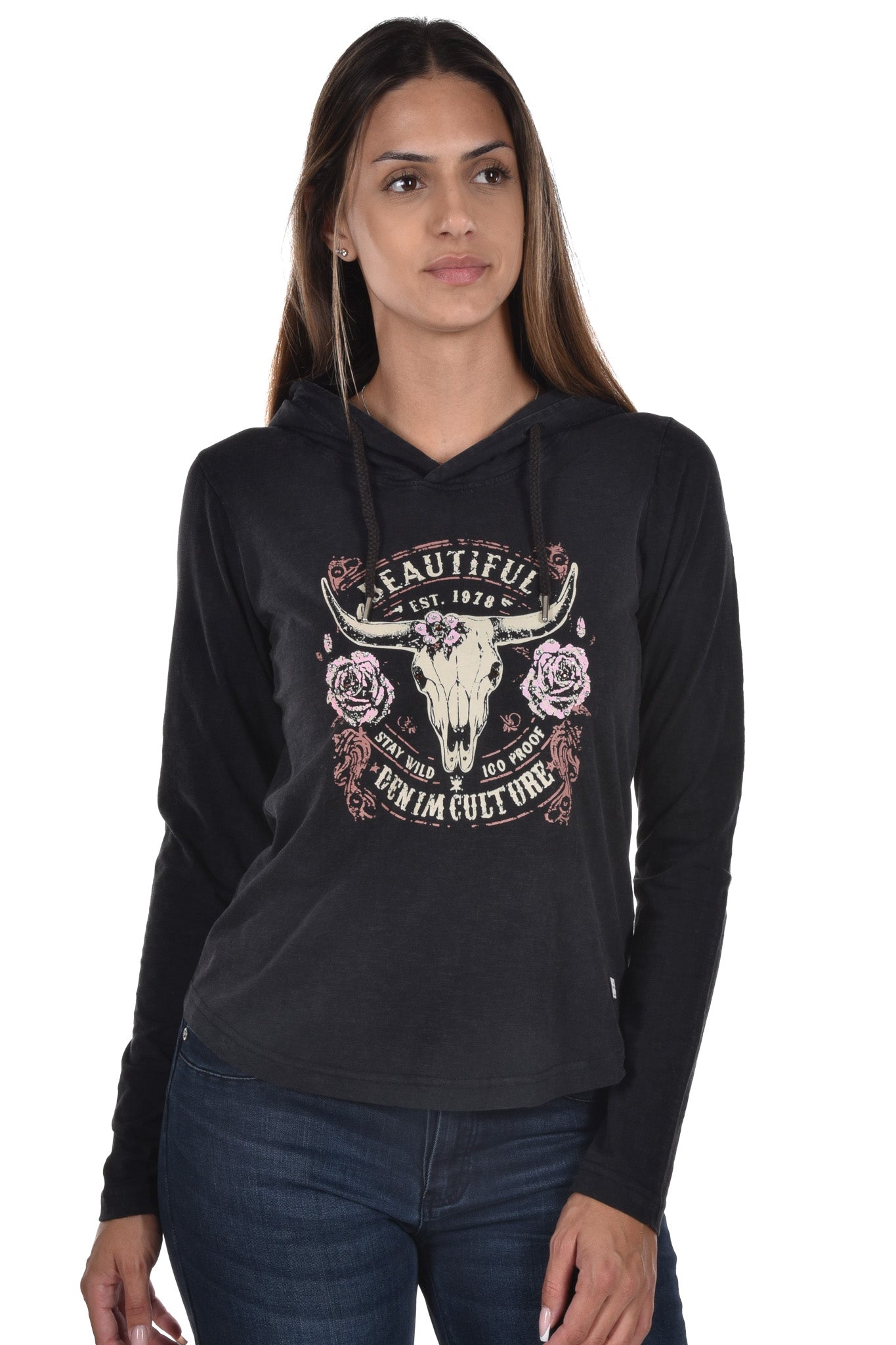 Thyra Sweatshirt hood buffalo