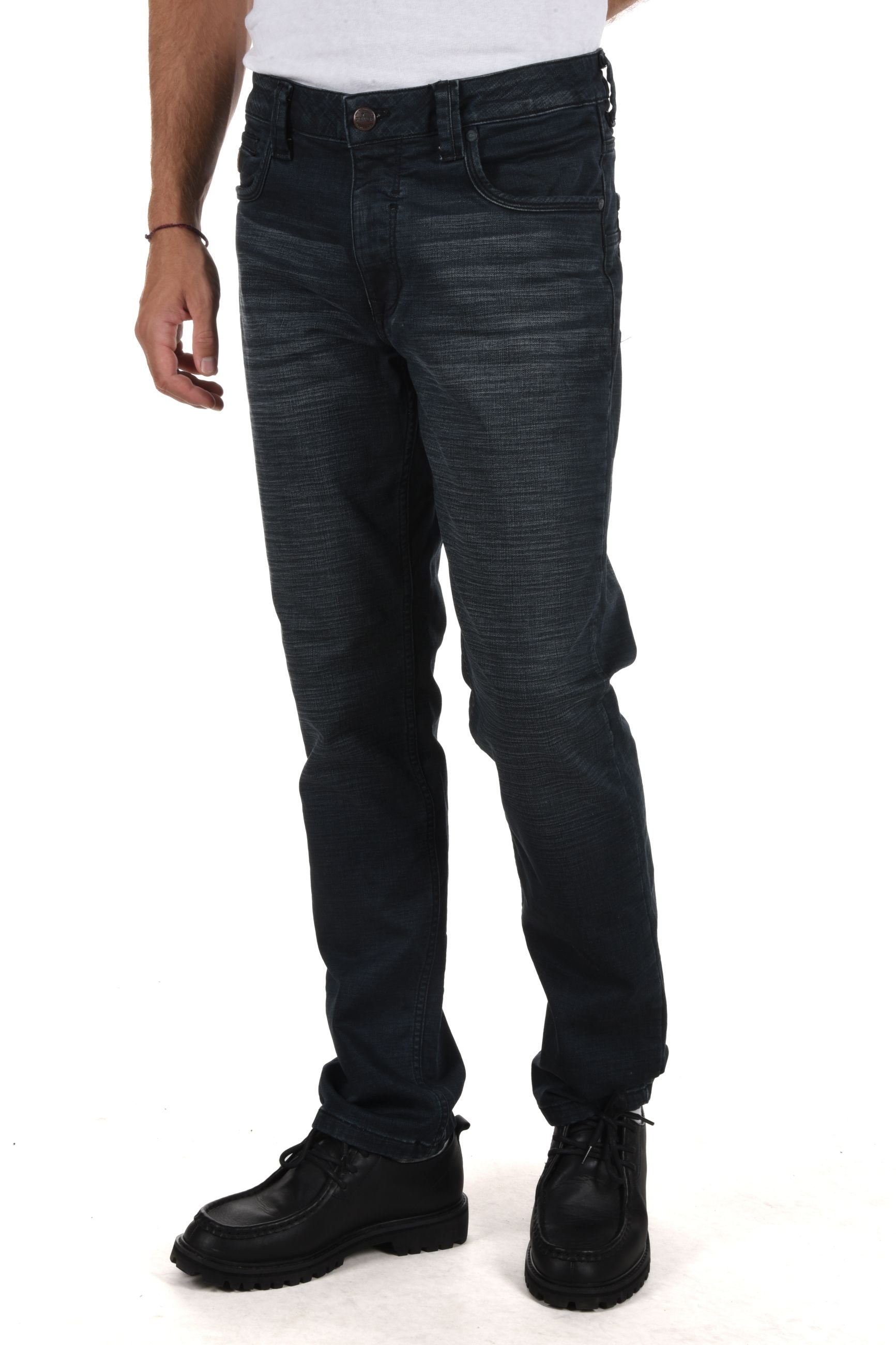 Perry Regular Fit stretch denim coated