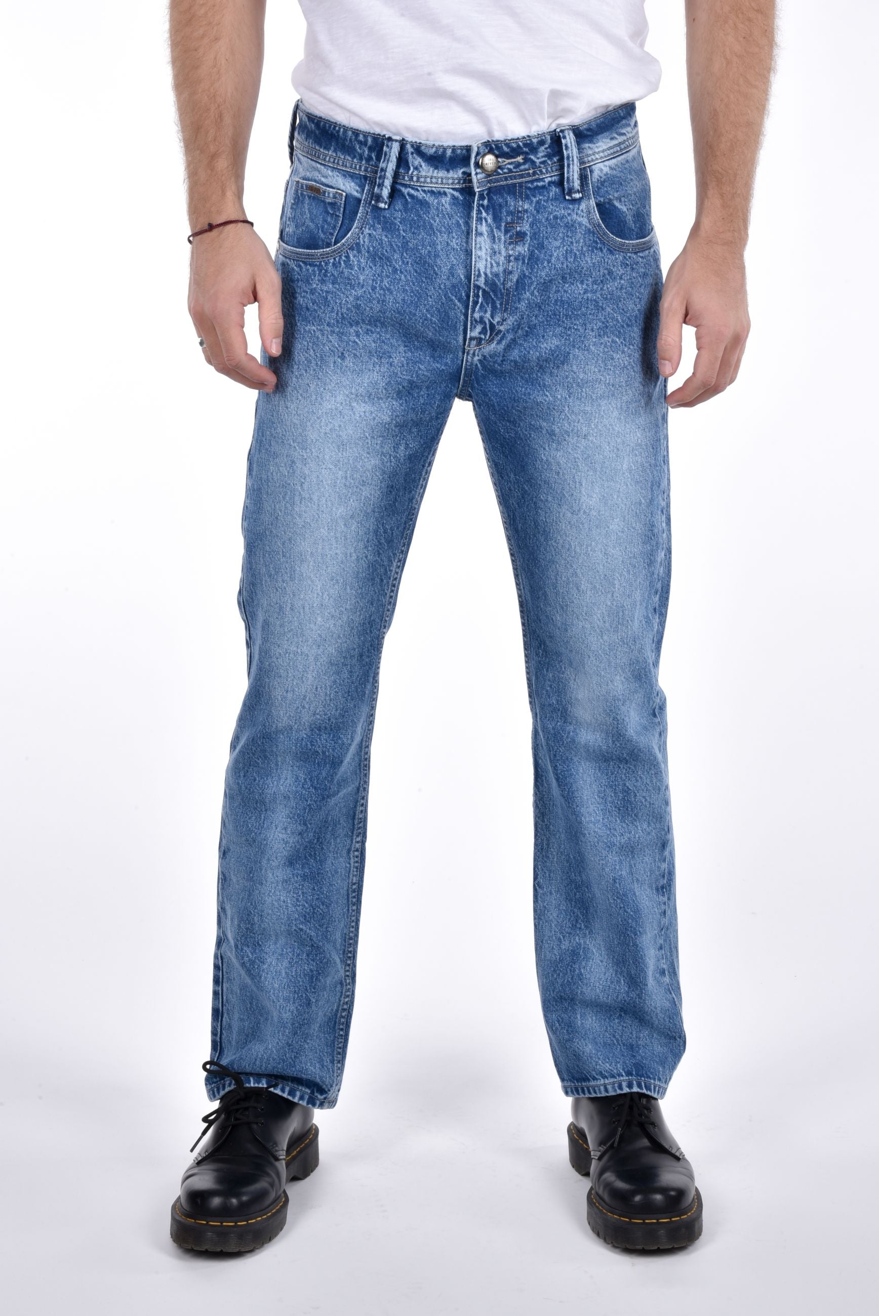 Lion Wide Leg recycled denim